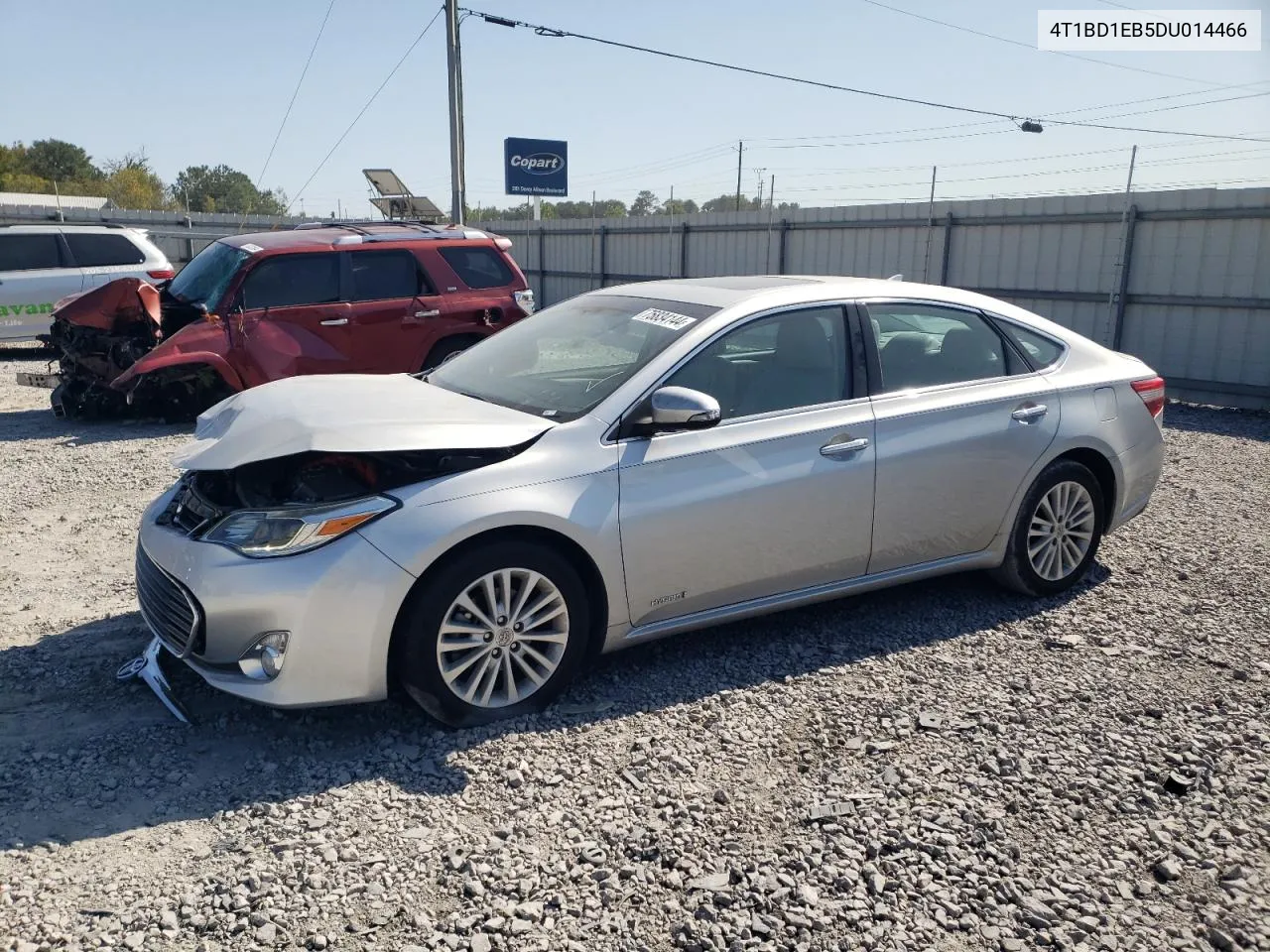 2013 Toyota Avalon Hybrid VIN: 4T1BD1EB5DU014466 Lot: 75834144