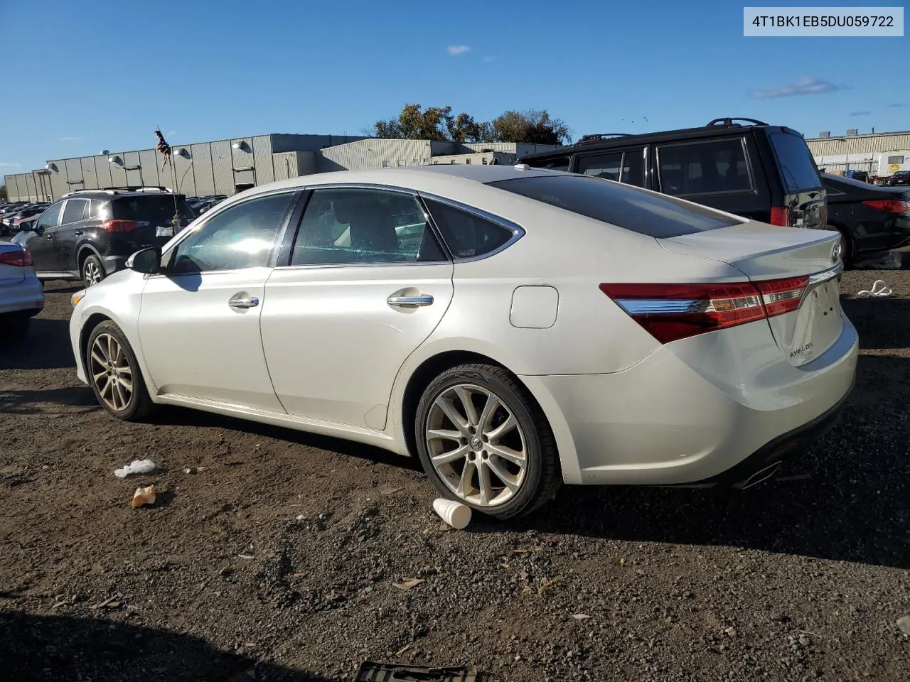 2013 Toyota Avalon Base VIN: 4T1BK1EB5DU059722 Lot: 75861944