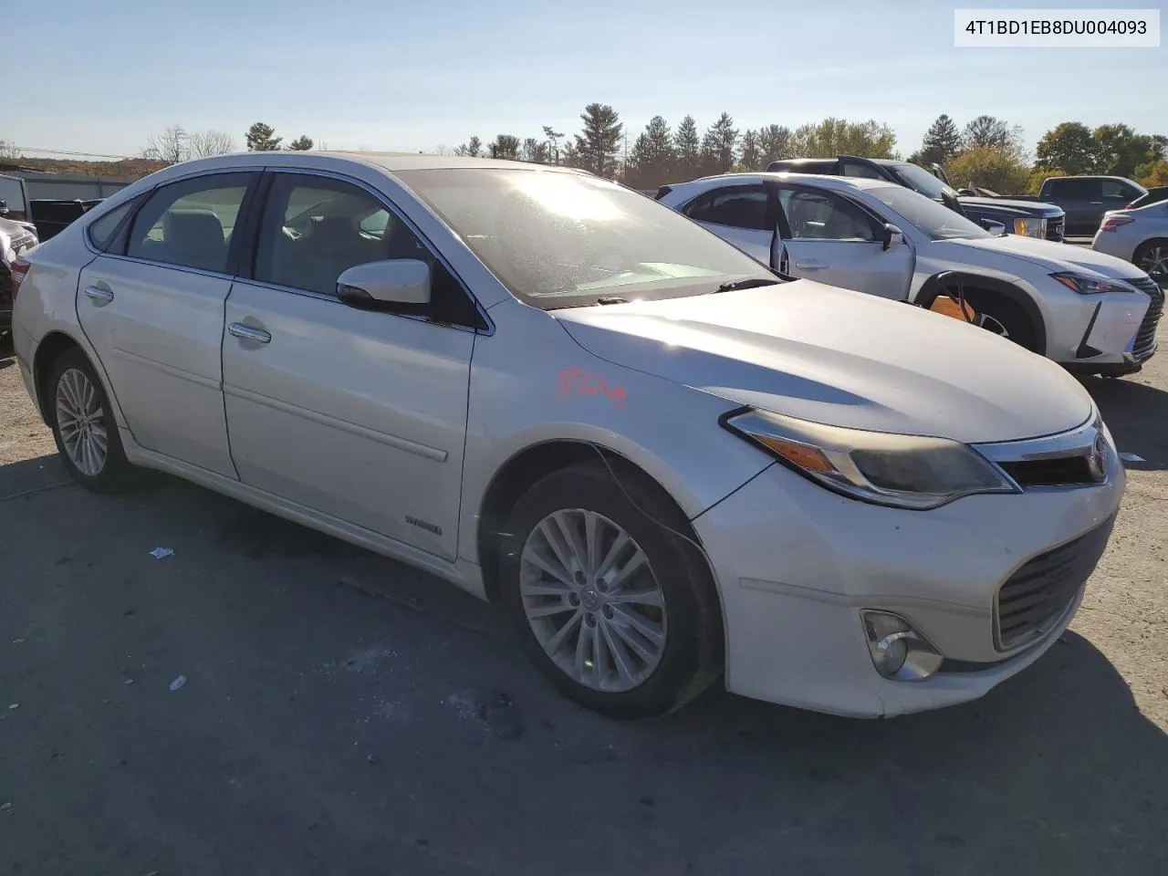 2013 Toyota Avalon Hybrid VIN: 4T1BD1EB8DU004093 Lot: 75896684