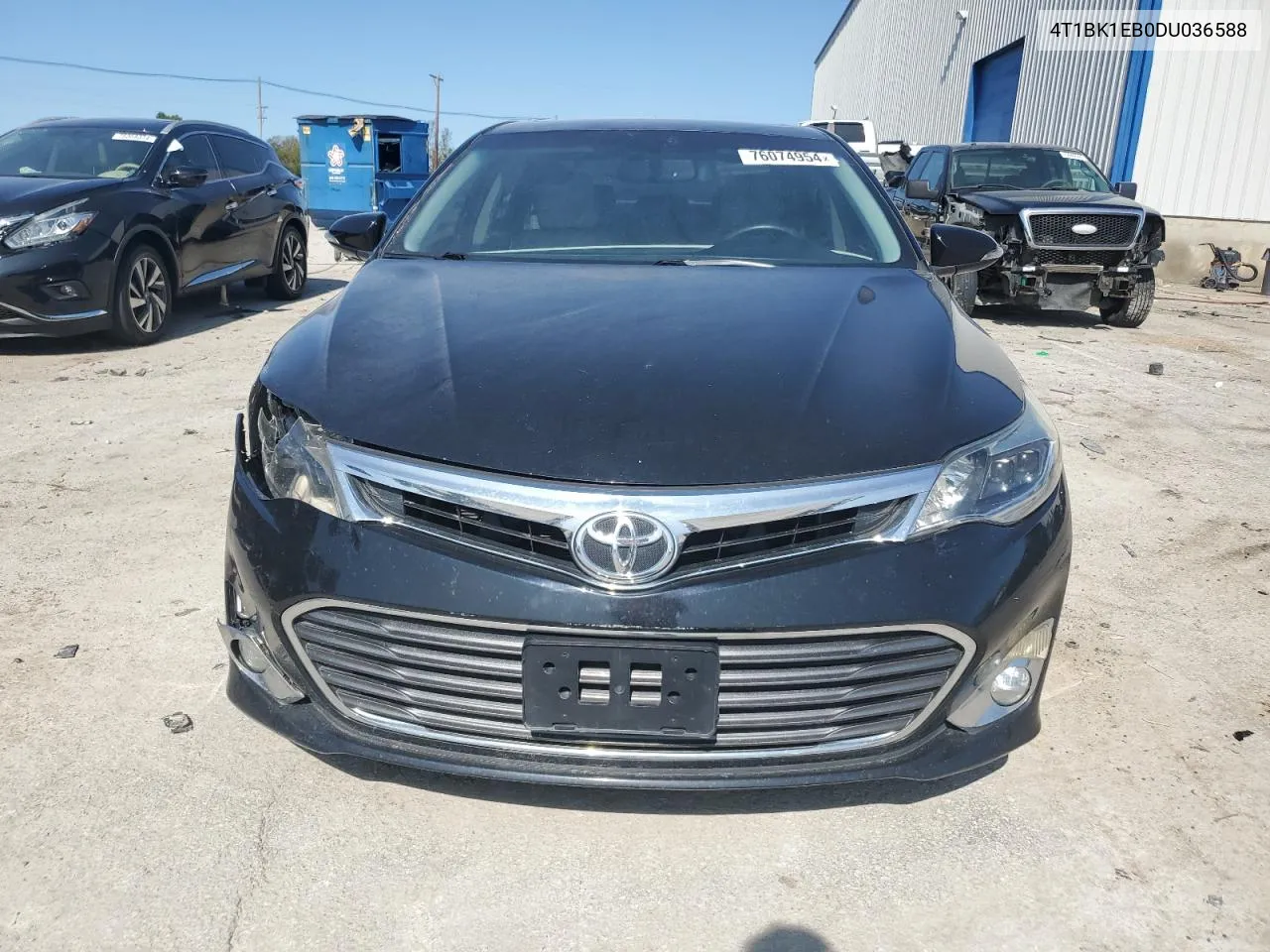 2013 Toyota Avalon Base VIN: 4T1BK1EB0DU036588 Lot: 76074954