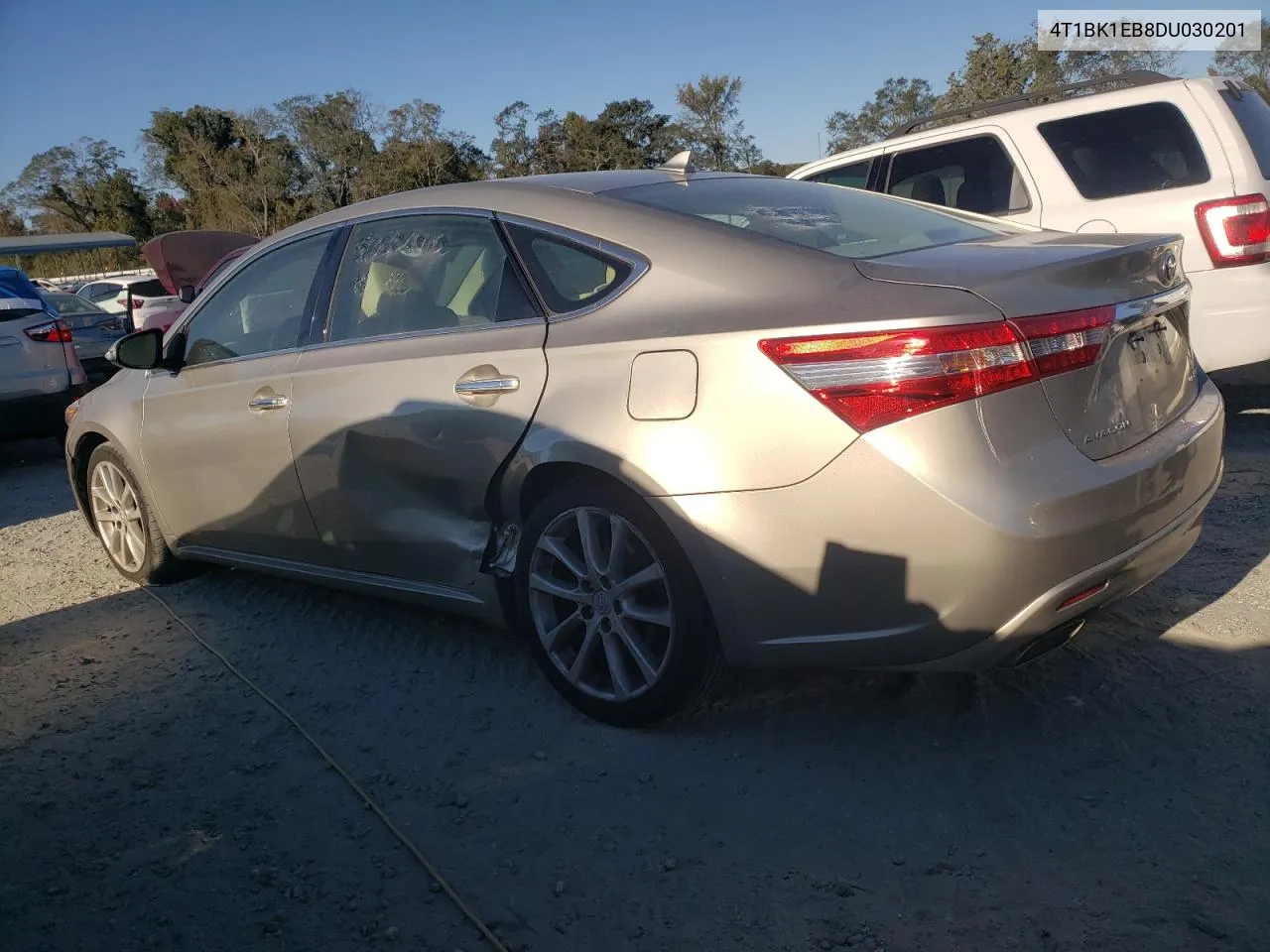 2013 Toyota Avalon Base VIN: 4T1BK1EB8DU030201 Lot: 76081364