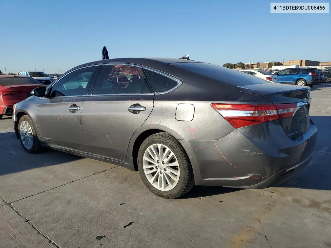 2013 Toyota Avalon Hybrid VIN: 4T1BD1EB9DU006466 Lot: 76358734