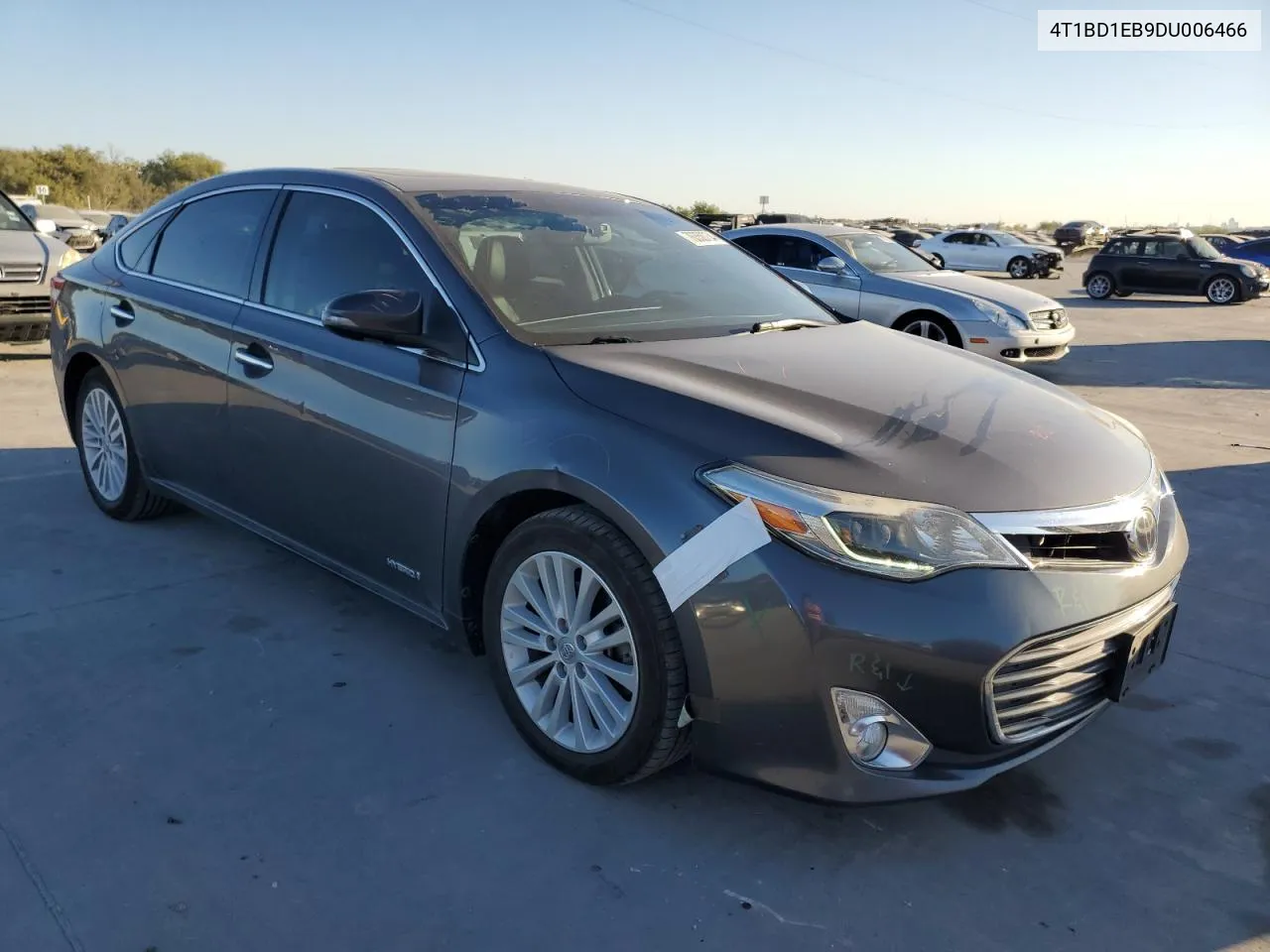 2013 Toyota Avalon Hybrid VIN: 4T1BD1EB9DU006466 Lot: 76358734