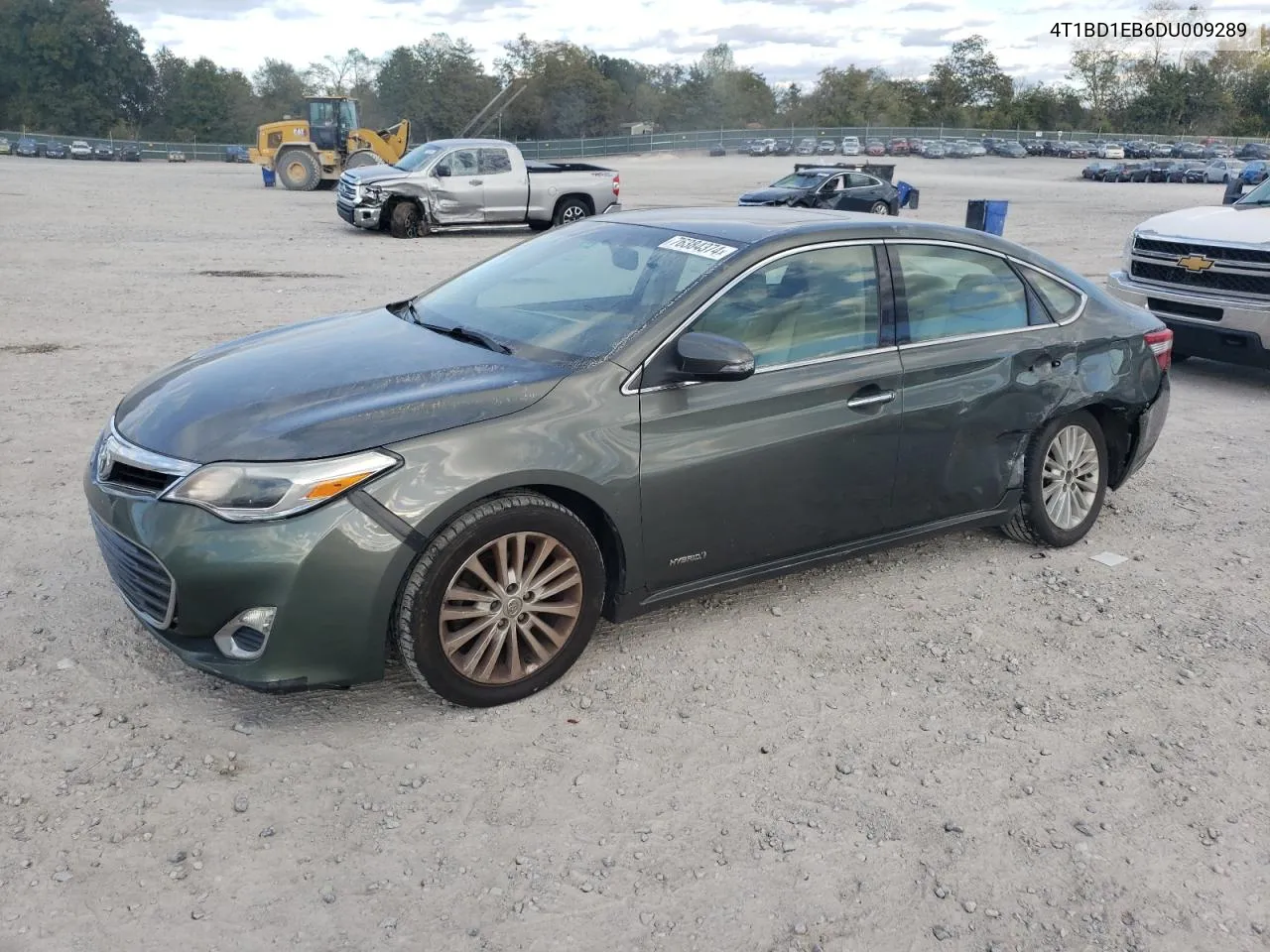 2013 Toyota Avalon Hybrid VIN: 4T1BD1EB6DU009289 Lot: 76384374