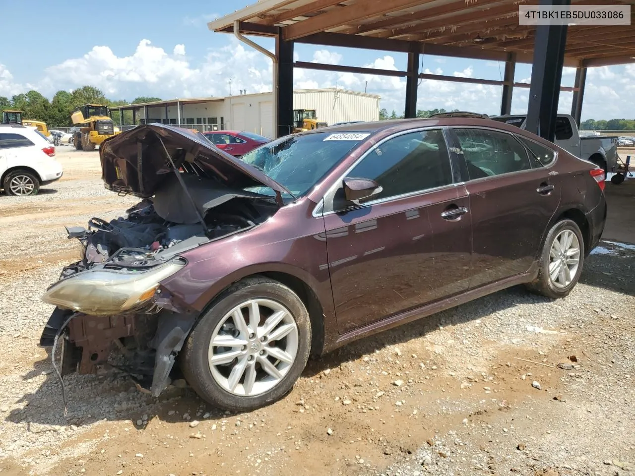 2013 Toyota Avalon Base VIN: 4T1BK1EB5DU033086 Lot: 76463824