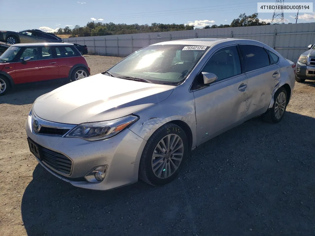 4T1BD1EB8DU005194 2013 Toyota Avalon Hybrid