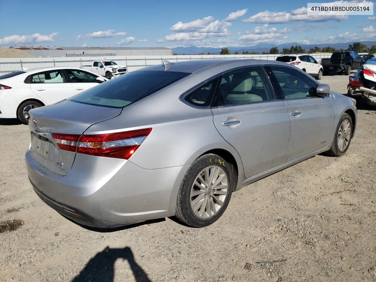 2013 Toyota Avalon Hybrid VIN: 4T1BD1EB8DU005194 Lot: 76542124