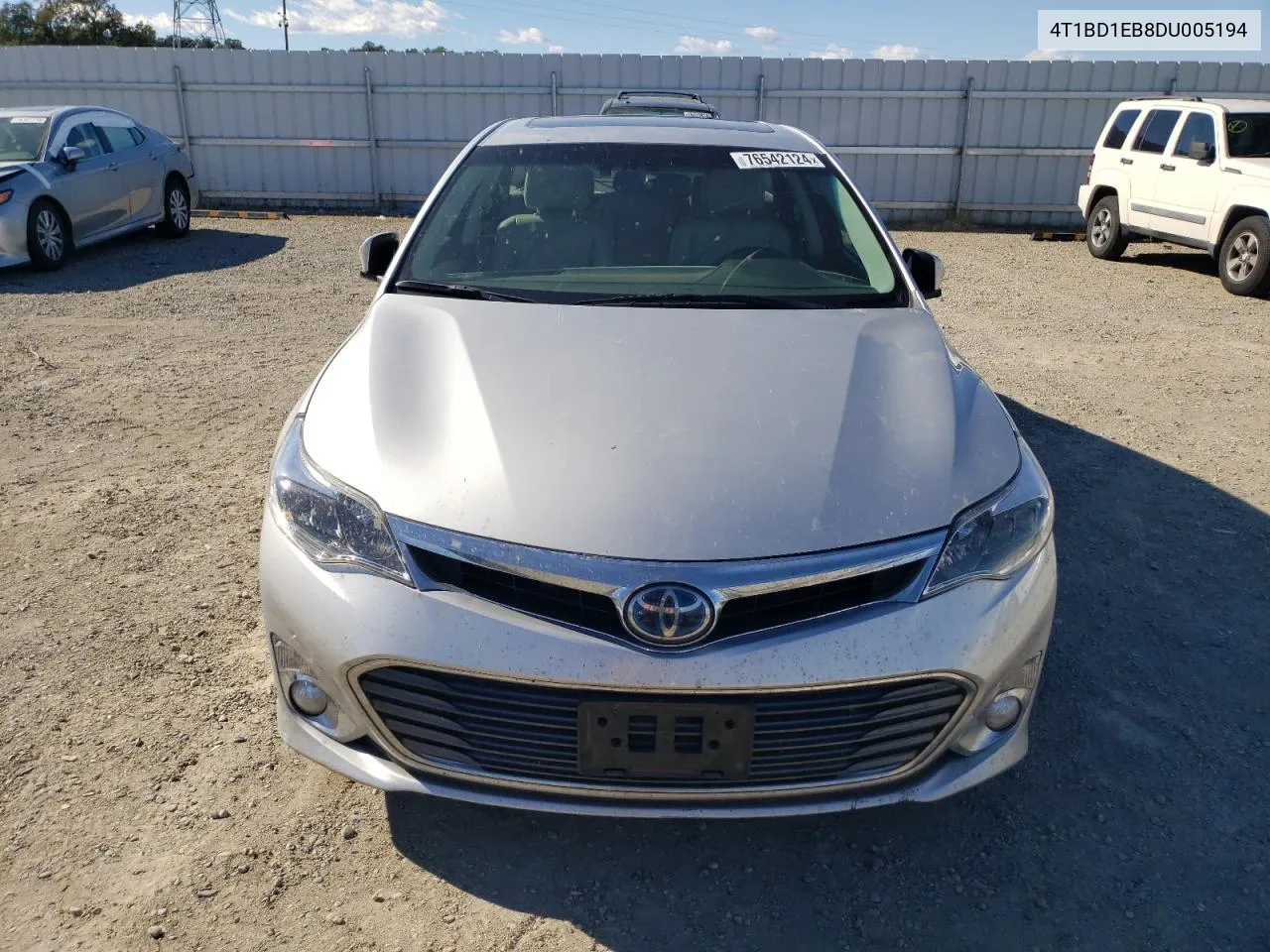 2013 Toyota Avalon Hybrid VIN: 4T1BD1EB8DU005194 Lot: 76542124