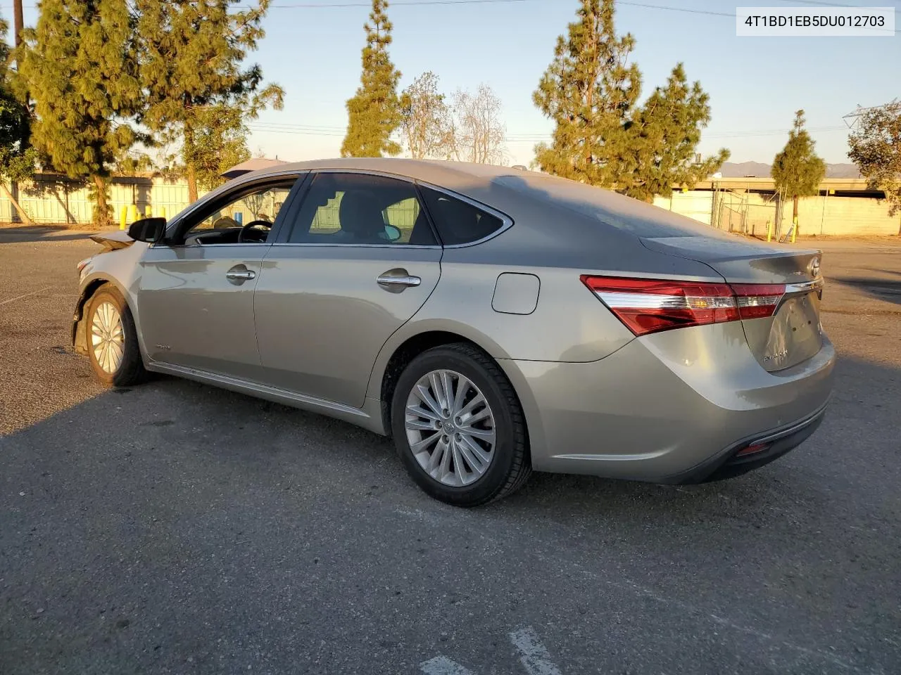 2013 Toyota Avalon Hybrid VIN: 4T1BD1EB5DU012703 Lot: 77140514