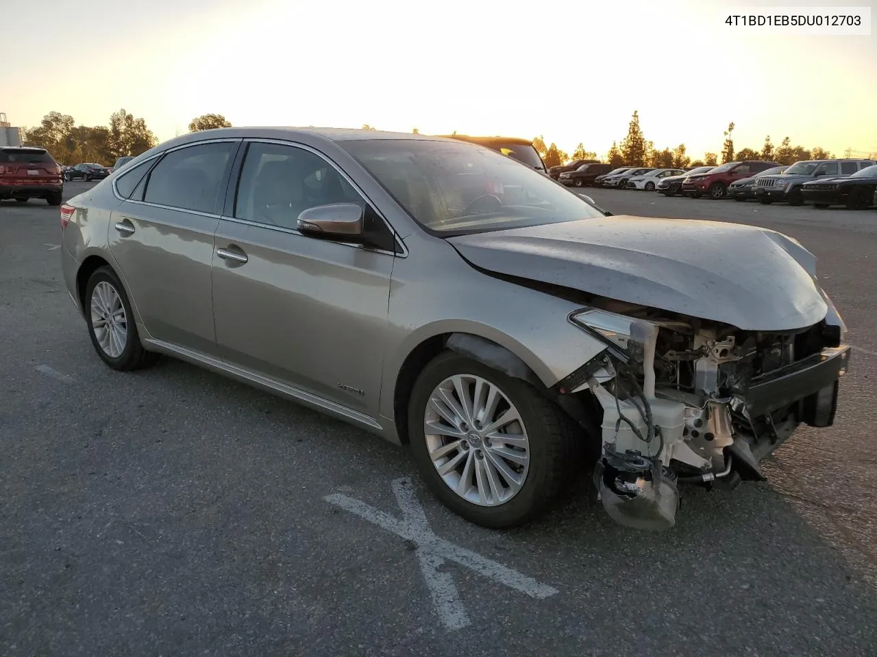 2013 Toyota Avalon Hybrid VIN: 4T1BD1EB5DU012703 Lot: 77140514