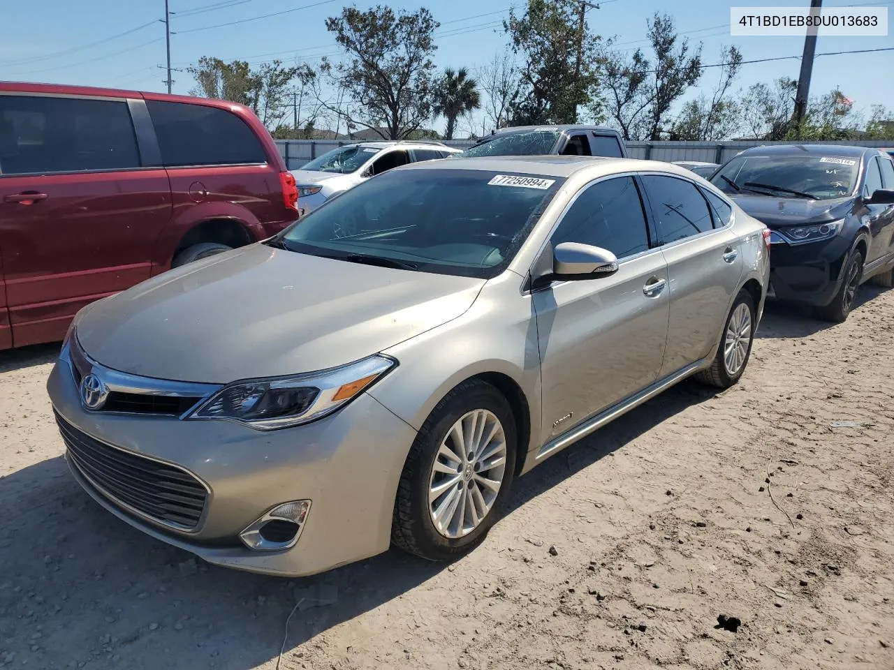 2013 Toyota Avalon Hybrid VIN: 4T1BD1EB8DU013683 Lot: 77250994