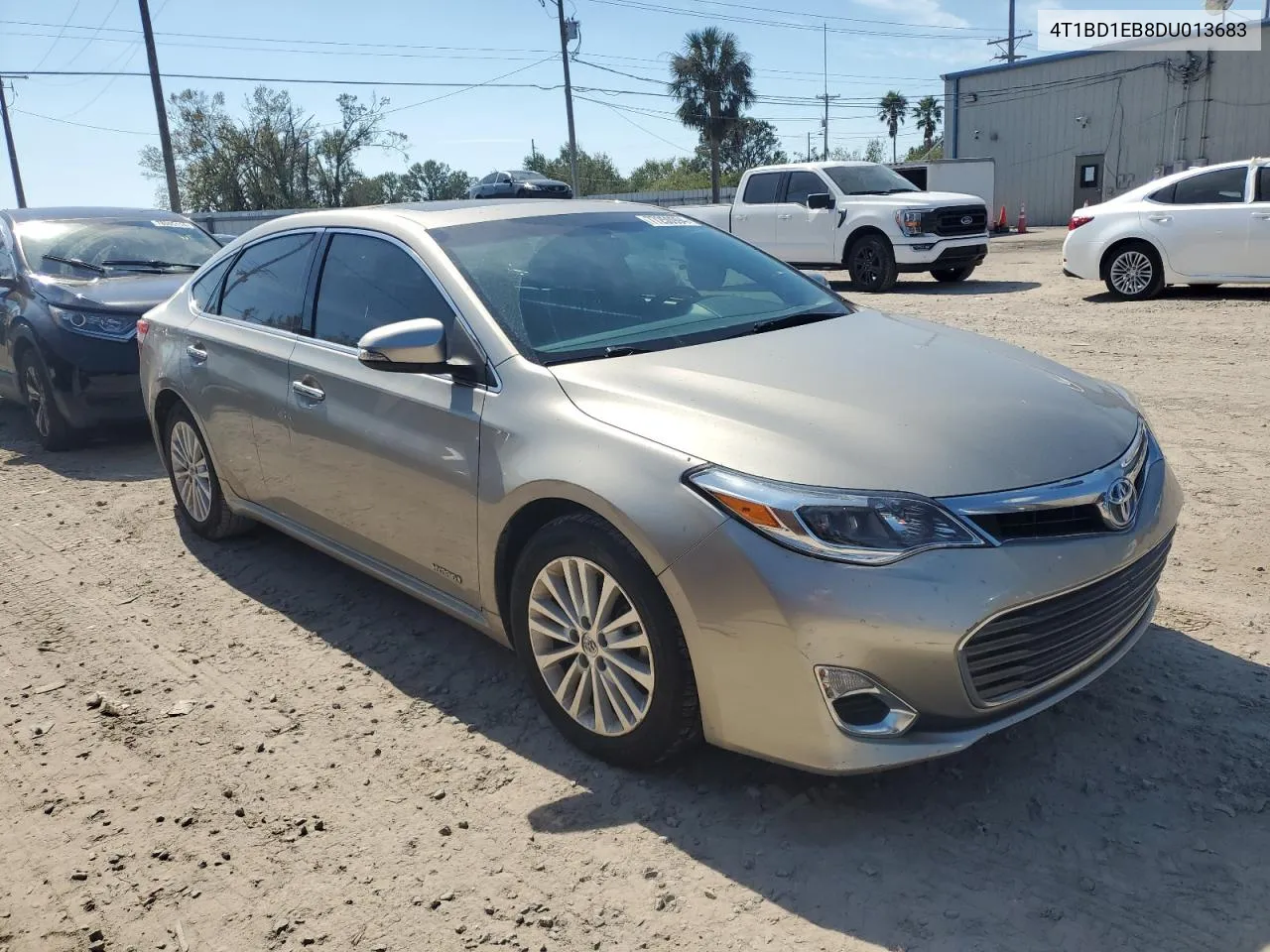 2013 Toyota Avalon Hybrid VIN: 4T1BD1EB8DU013683 Lot: 77250994