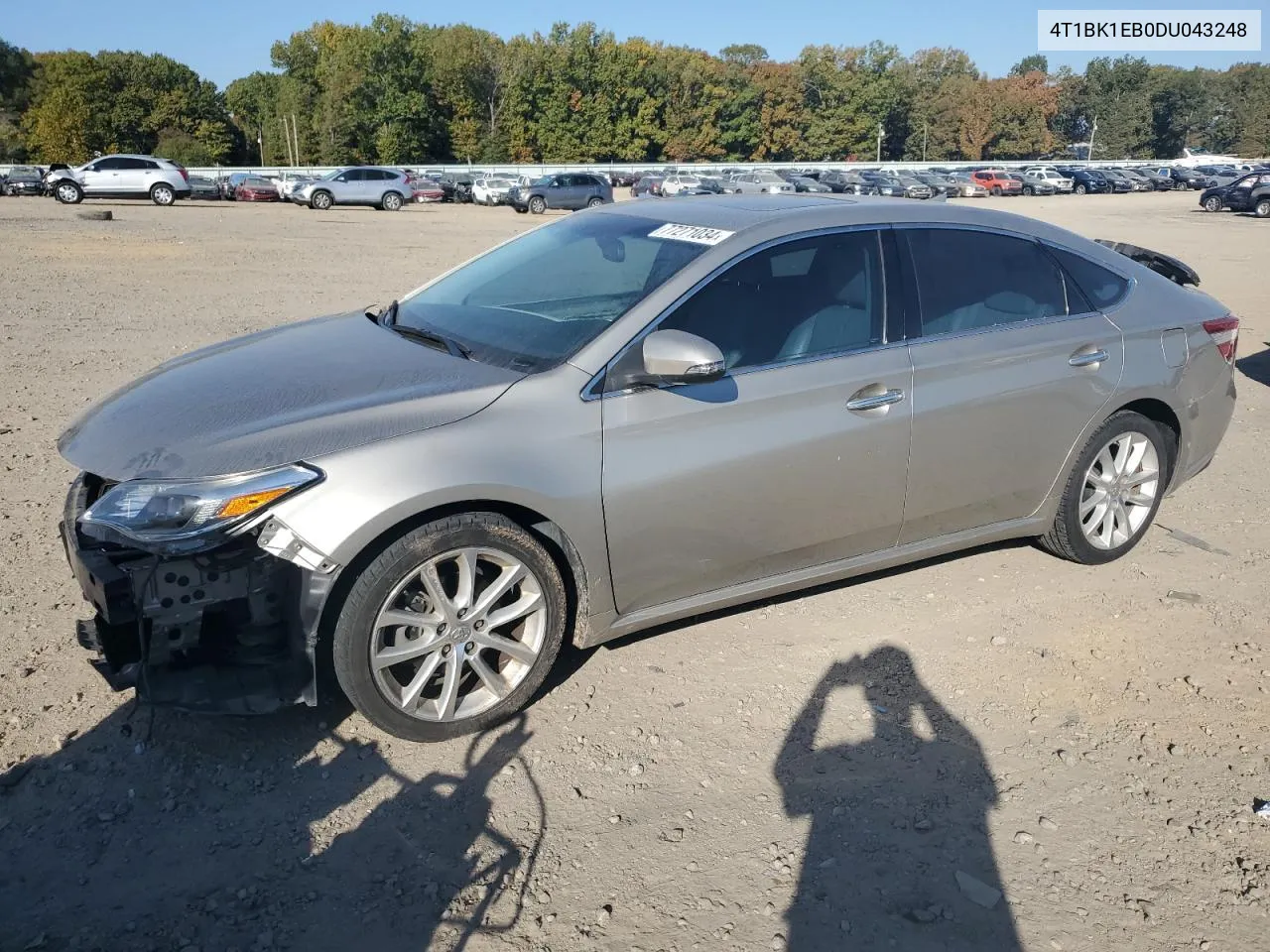 2013 Toyota Avalon Base VIN: 4T1BK1EB0DU043248 Lot: 77271034