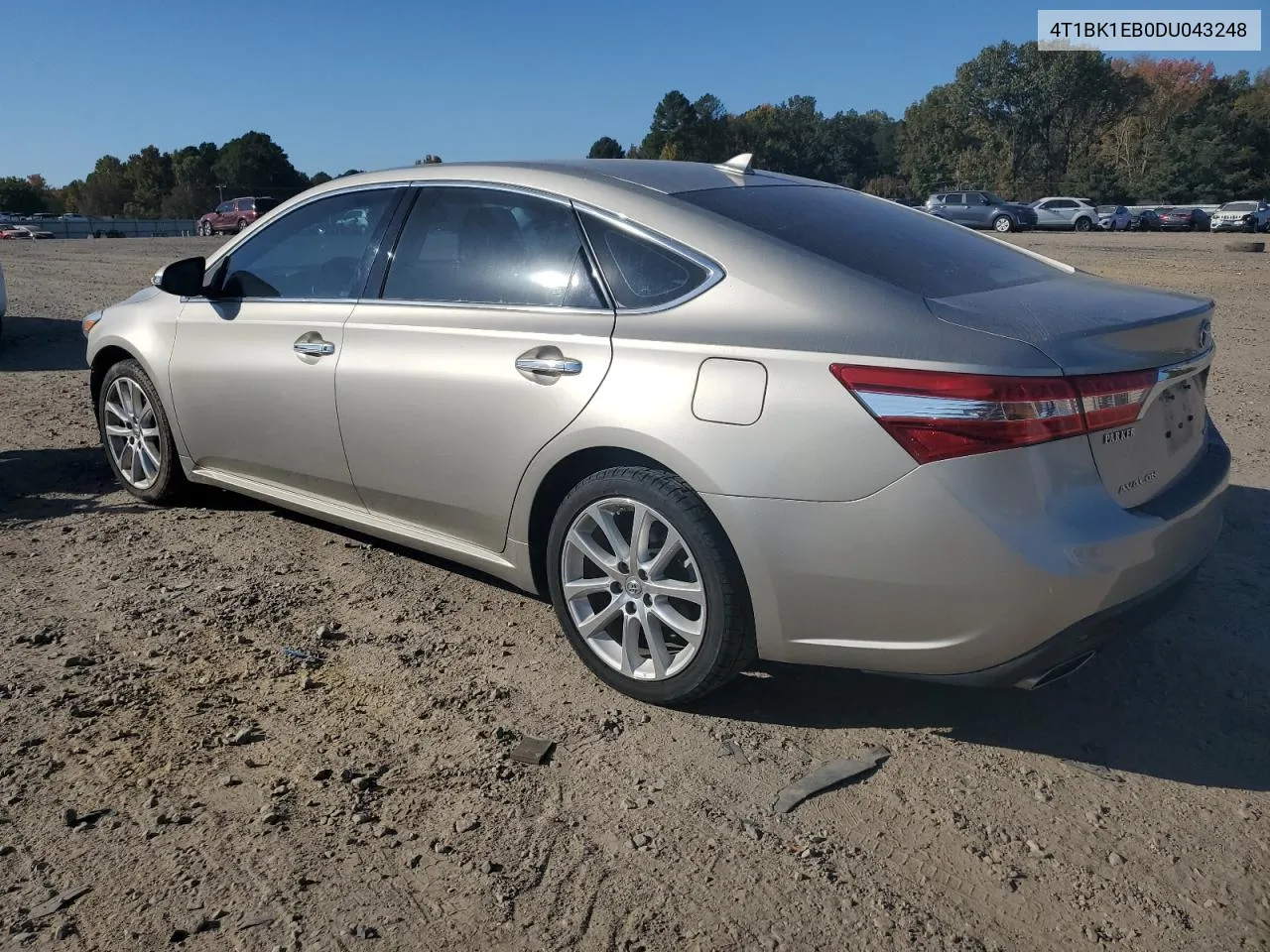 2013 Toyota Avalon Base VIN: 4T1BK1EB0DU043248 Lot: 77271034