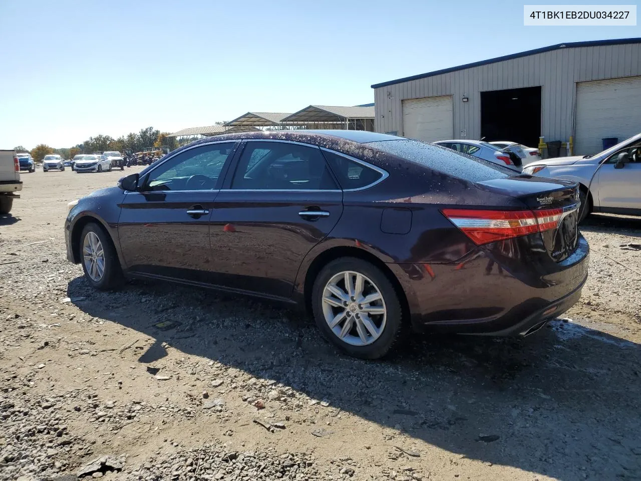 2013 Toyota Avalon Base VIN: 4T1BK1EB2DU034227 Lot: 77276654