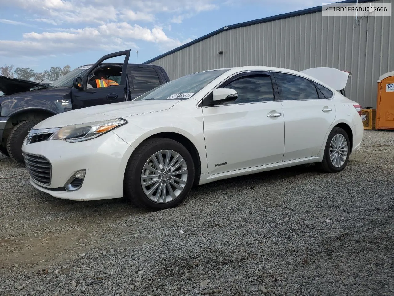 2013 Toyota Avalon Hybrid VIN: 4T1BD1EB6DU017666 Lot: 78248584