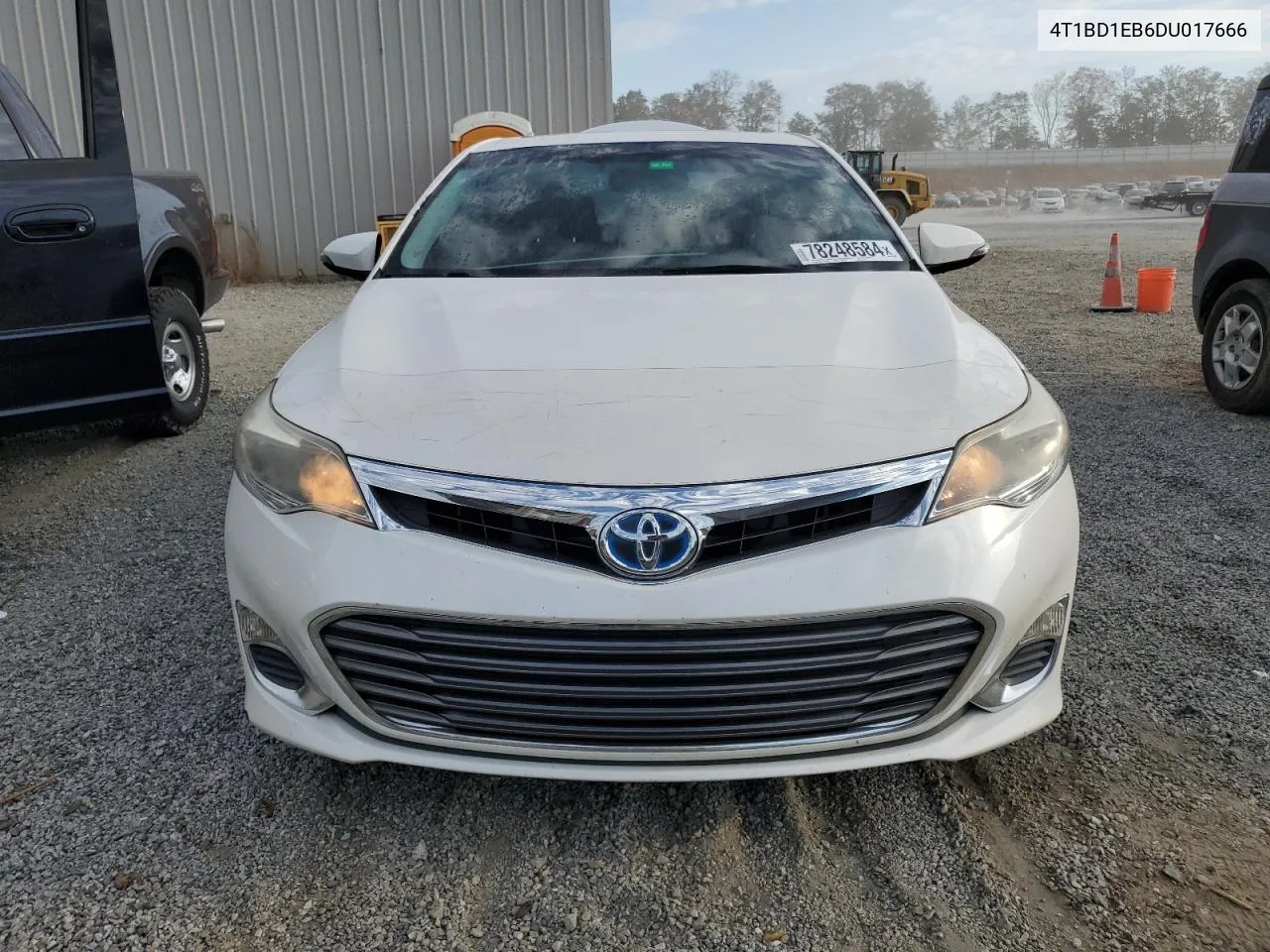 2013 Toyota Avalon Hybrid VIN: 4T1BD1EB6DU017666 Lot: 78248584