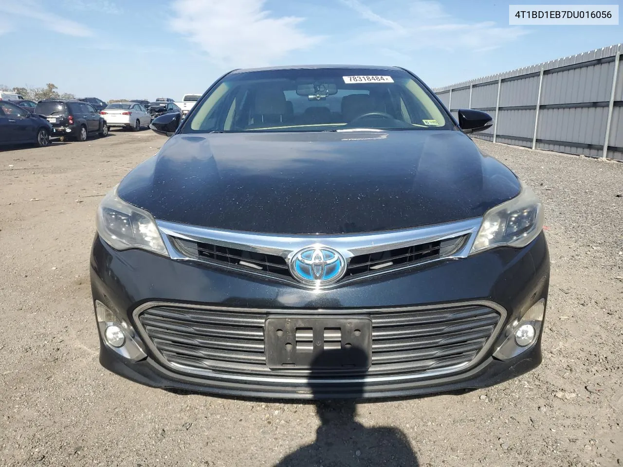 2013 Toyota Avalon Hybrid VIN: 4T1BD1EB7DU016056 Lot: 78318484