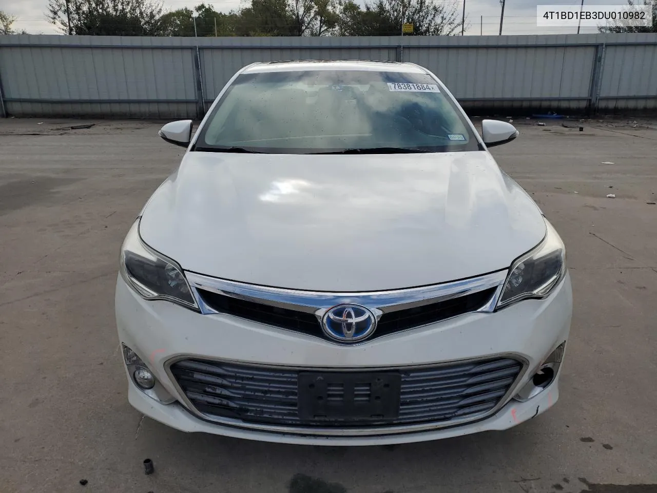 4T1BD1EB3DU010982 2013 Toyota Avalon Hybrid