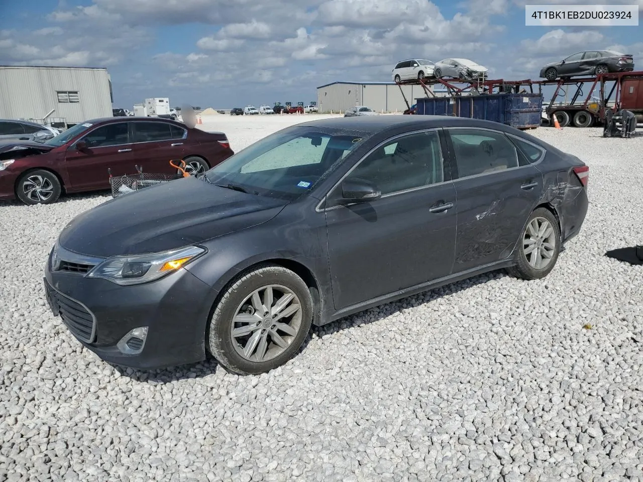 2013 Toyota Avalon Base VIN: 4T1BK1EB2DU023924 Lot: 78412604