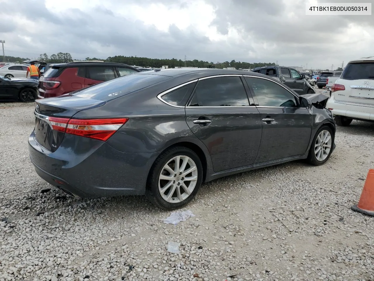 2013 Toyota Avalon Base VIN: 4T1BK1EB0DU050314 Lot: 78457514