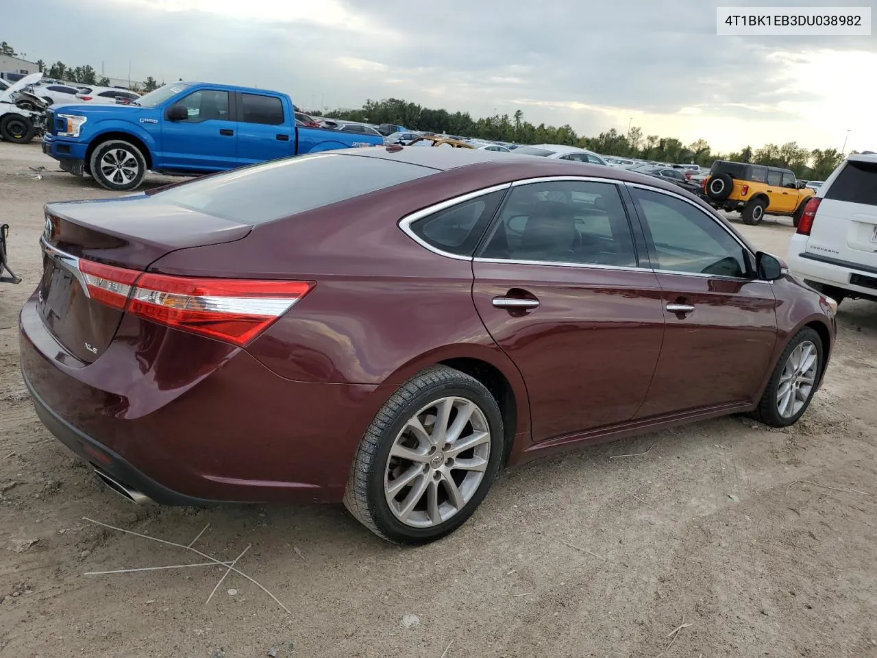 4T1BK1EB3DU038982 2013 Toyota Avalon Base