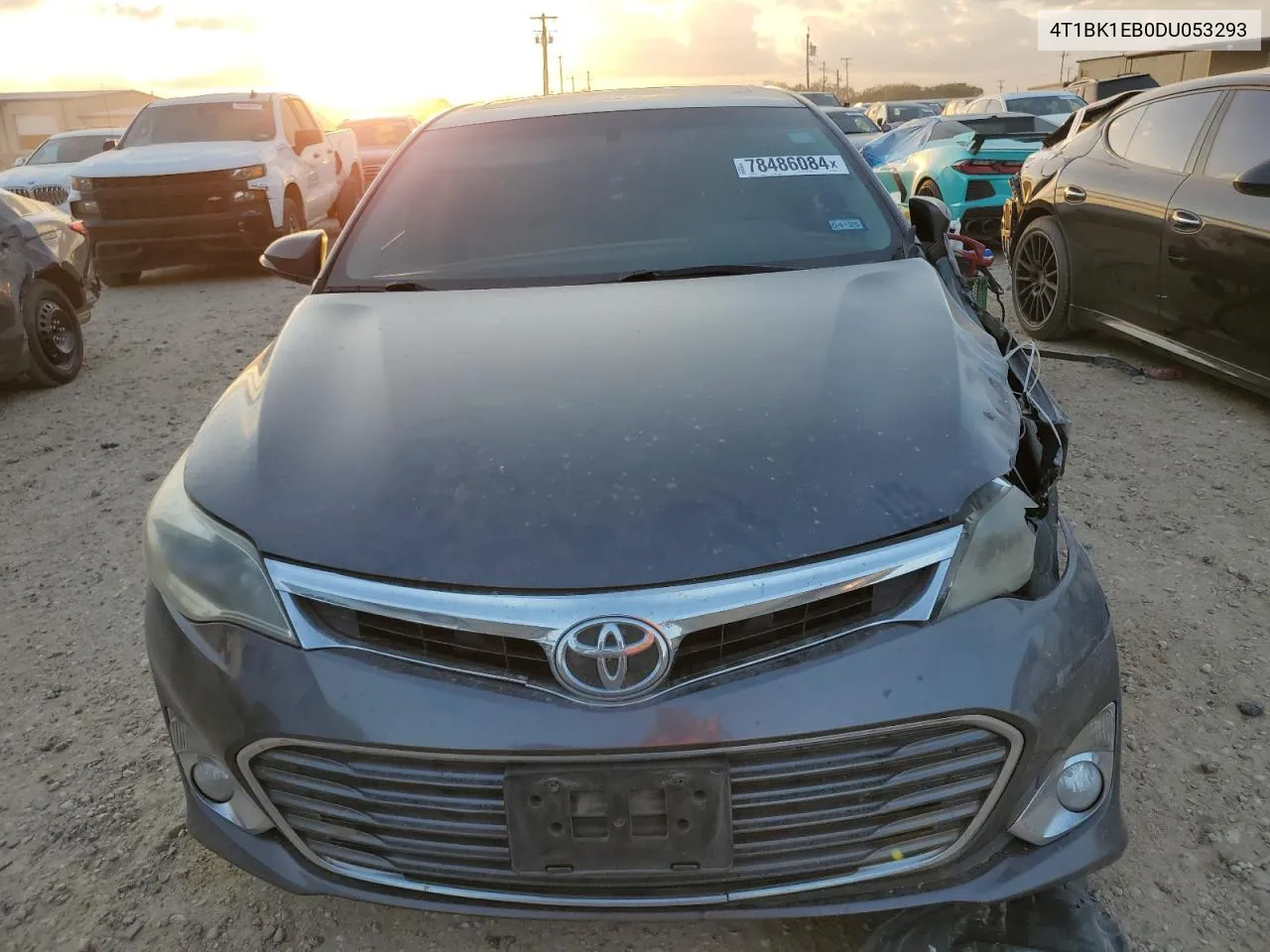 2013 Toyota Avalon Base VIN: 4T1BK1EB0DU053293 Lot: 78486084