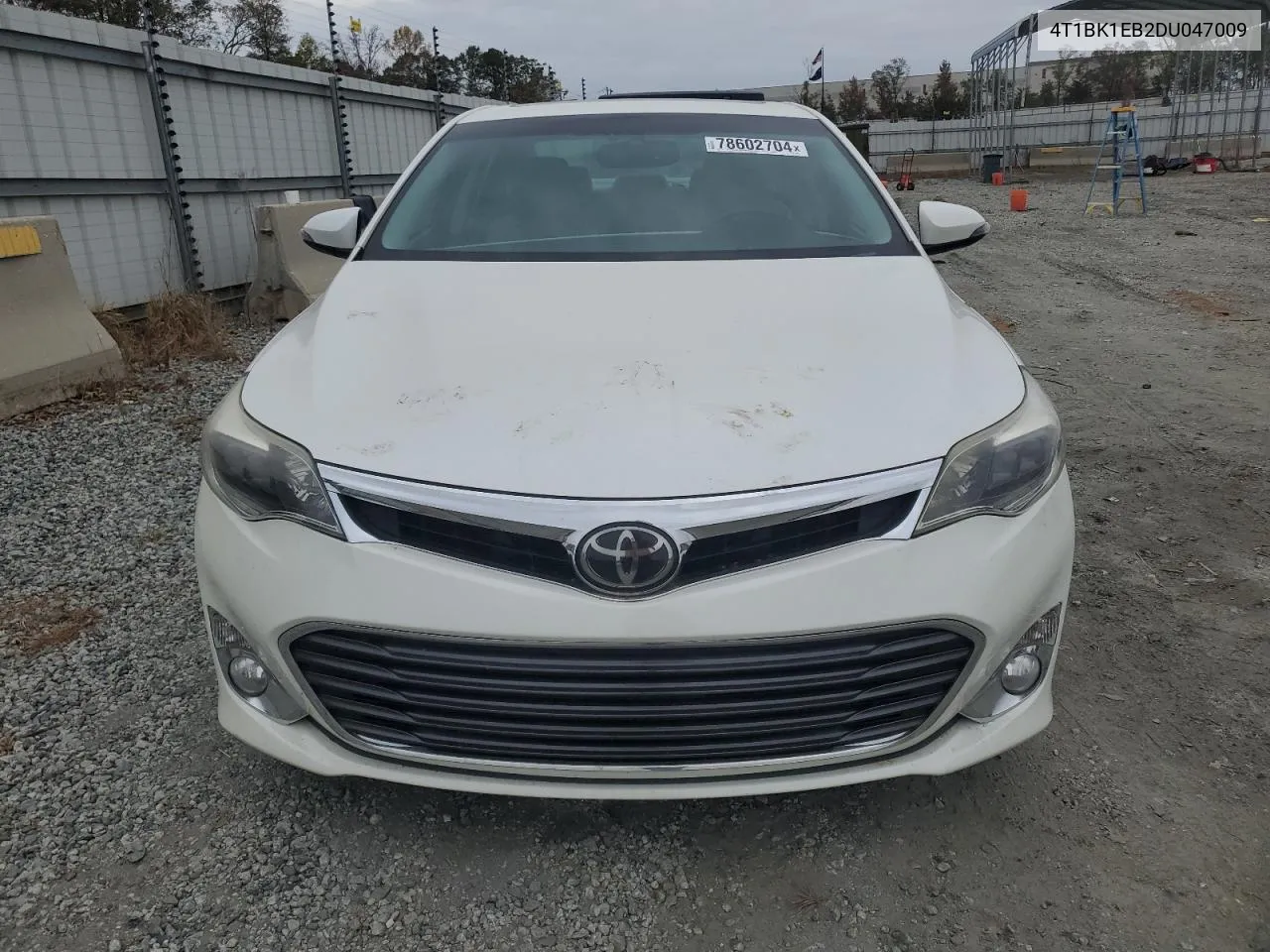 2013 Toyota Avalon Base VIN: 4T1BK1EB2DU047009 Lot: 78602704