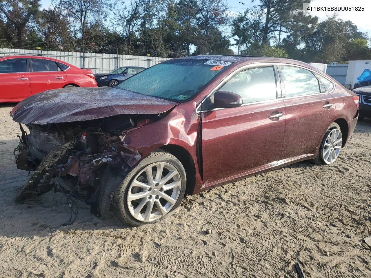 2013 Toyota Avalon Base VIN: 4T1BK1EB8DU051825 Lot: 78962644