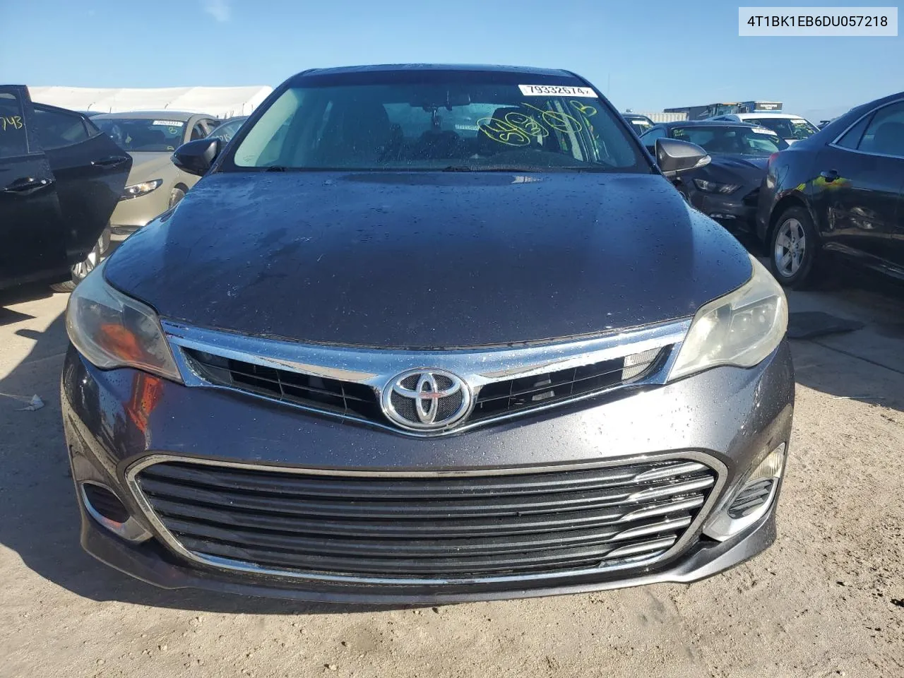 2013 Toyota Avalon Base VIN: 4T1BK1EB6DU057218 Lot: 79332674