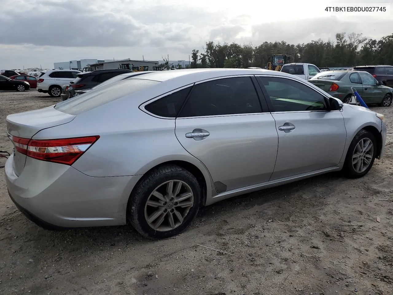 2013 Toyota Avalon Base VIN: 4T1BK1EB0DU027745 Lot: 79474544