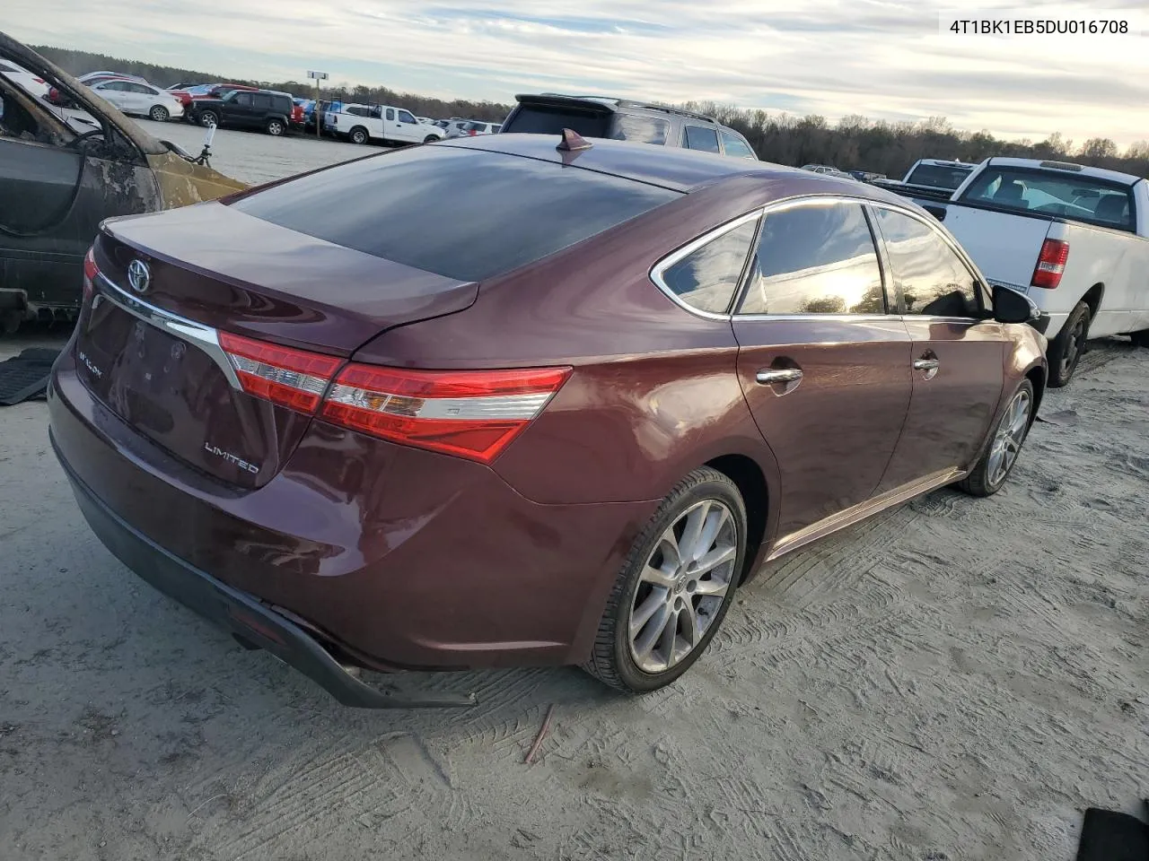 2013 Toyota Avalon Base VIN: 4T1BK1EB5DU016708 Lot: 80330604