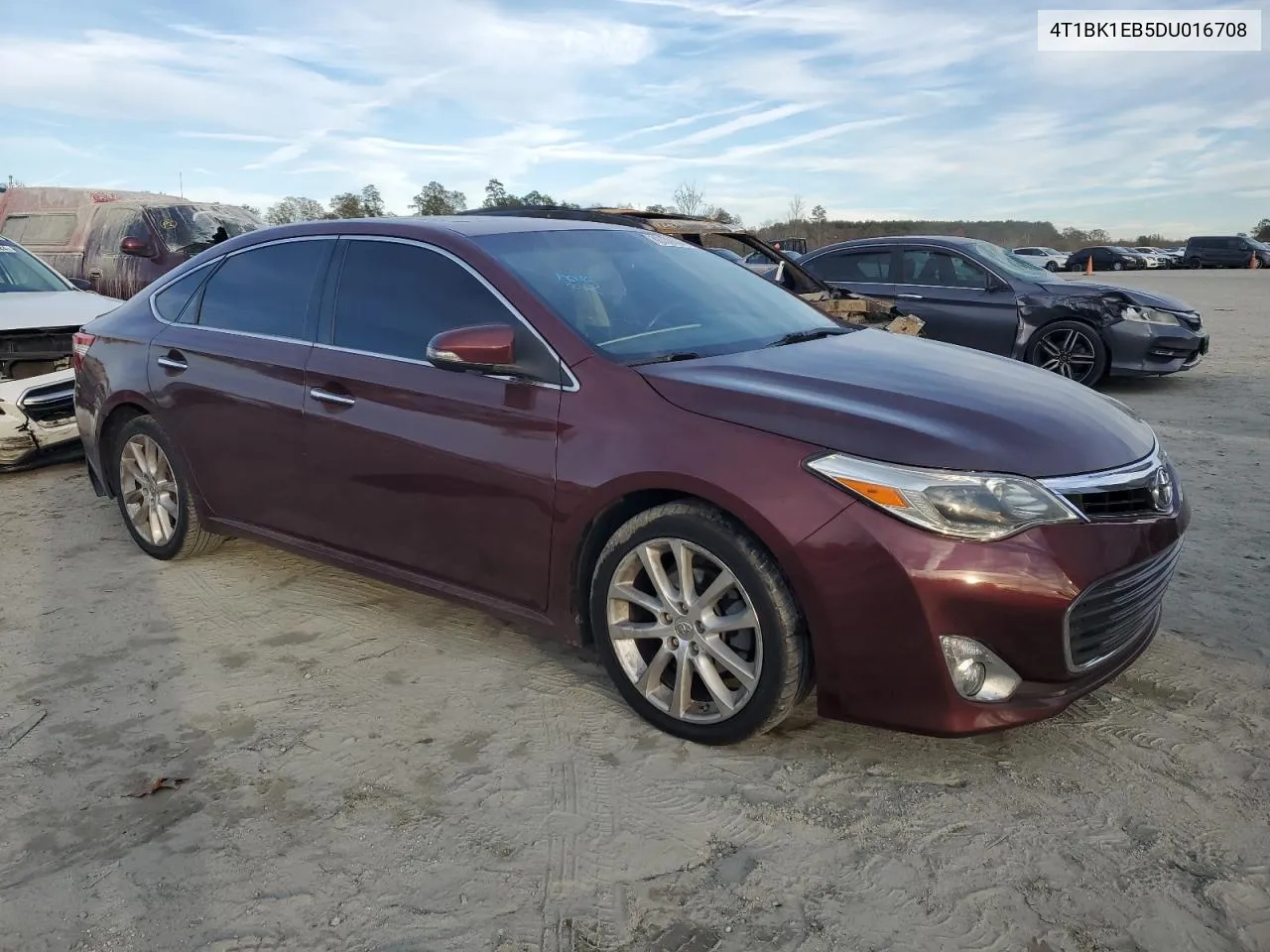 2013 Toyota Avalon Base VIN: 4T1BK1EB5DU016708 Lot: 80330604