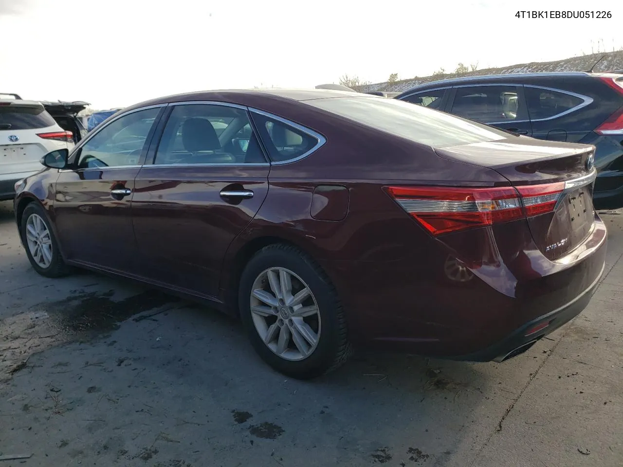 2013 Toyota Avalon Base VIN: 4T1BK1EB8DU051226 Lot: 80767284