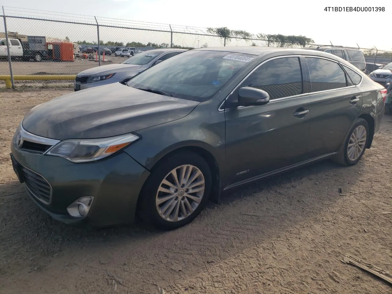 2013 Toyota Avalon Hybrid VIN: 4T1BD1EB4DU001398 Lot: 80784064