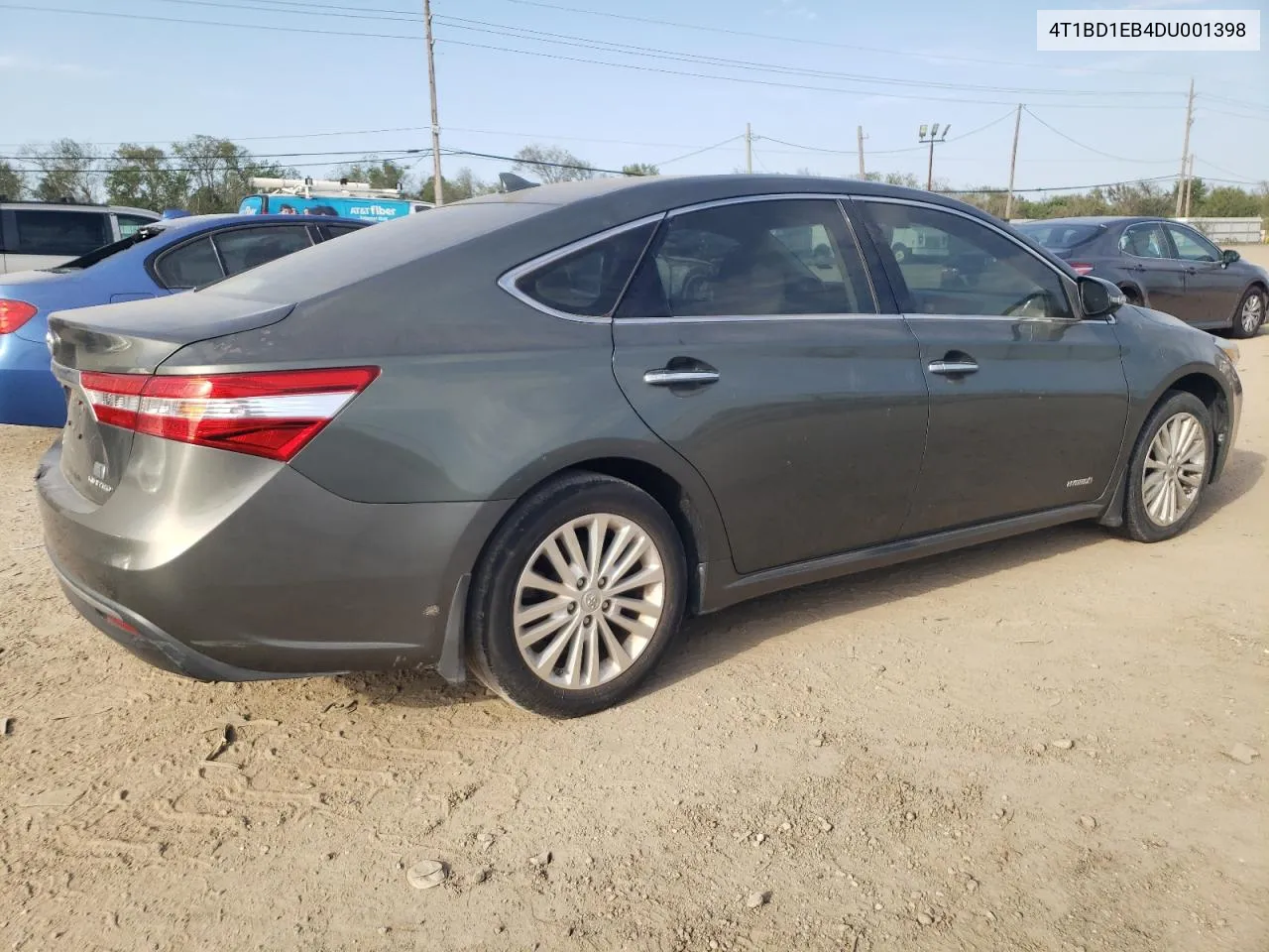 2013 Toyota Avalon Hybrid VIN: 4T1BD1EB4DU001398 Lot: 80784064