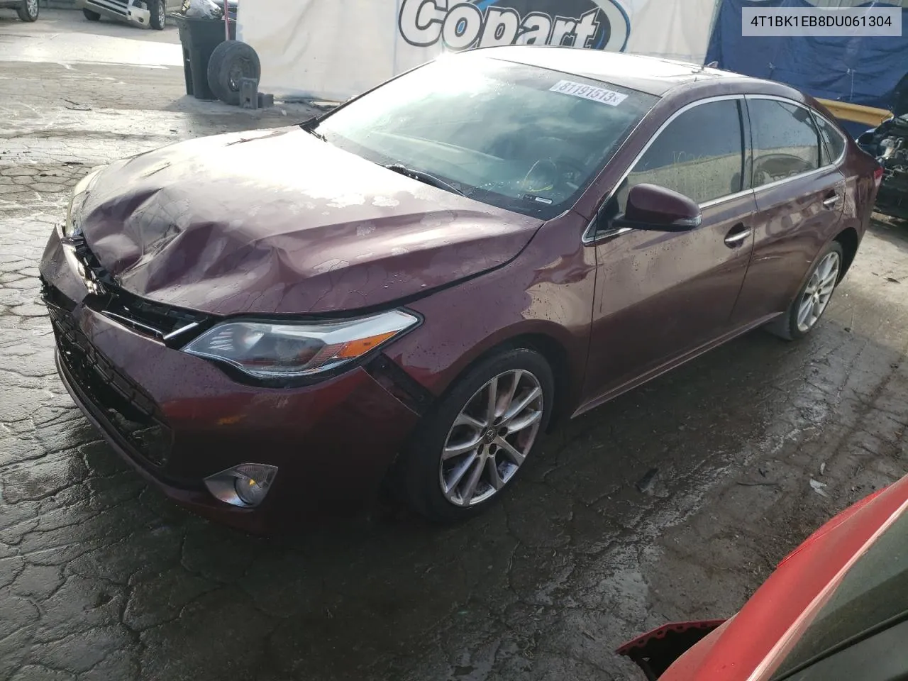 2013 Toyota Avalon Base VIN: 4T1BK1EB8DU061304 Lot: 81191513