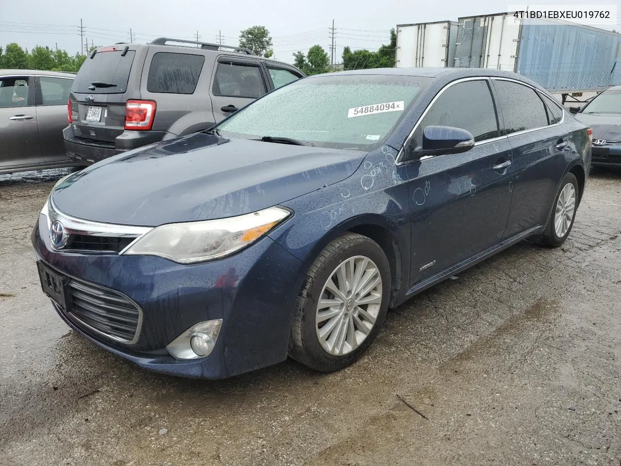 2014 Toyota Avalon Hybrid VIN: 4T1BD1EBXEU019762 Lot: 54884094