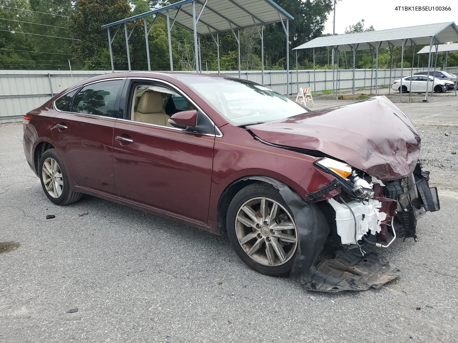 2014 Toyota Avalon Base VIN: 4T1BK1EB5EU100366 Lot: 61915074