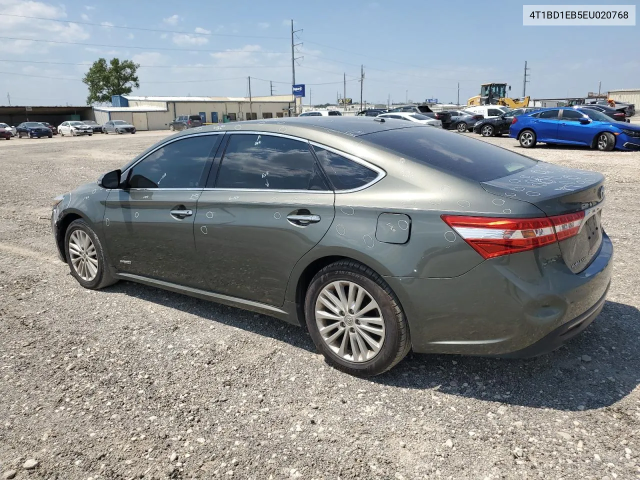 4T1BD1EB5EU020768 2014 Toyota Avalon Hybrid