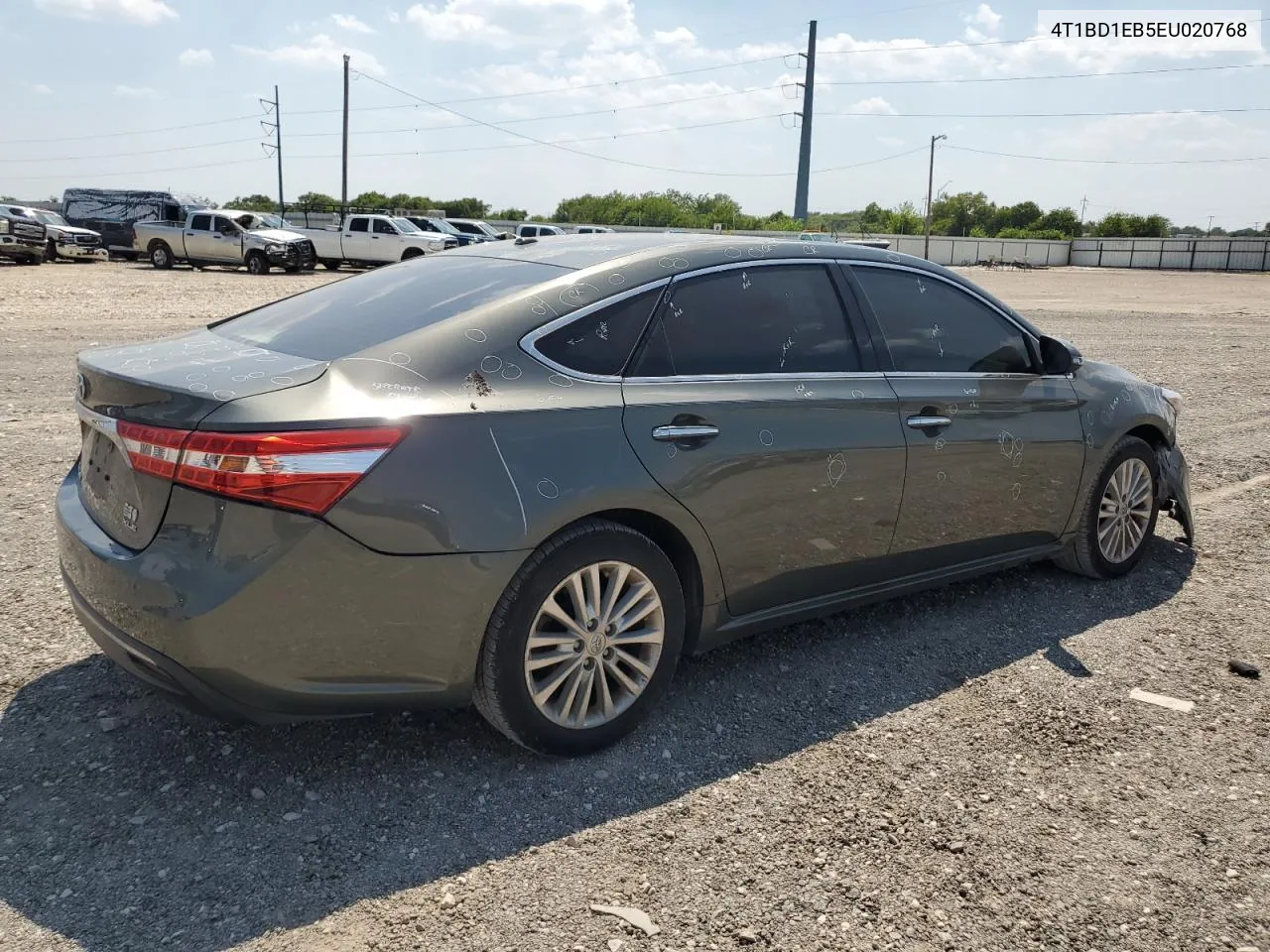 4T1BD1EB5EU020768 2014 Toyota Avalon Hybrid