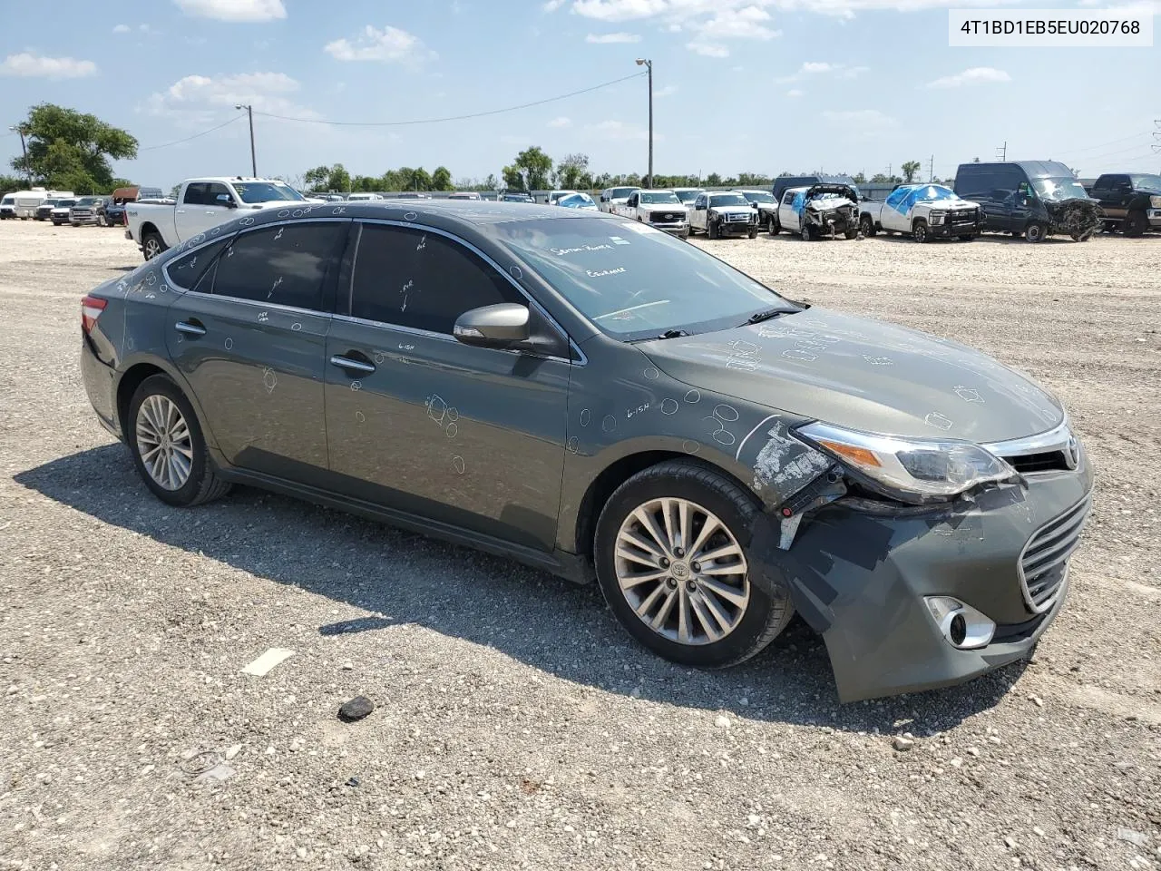 4T1BD1EB5EU020768 2014 Toyota Avalon Hybrid