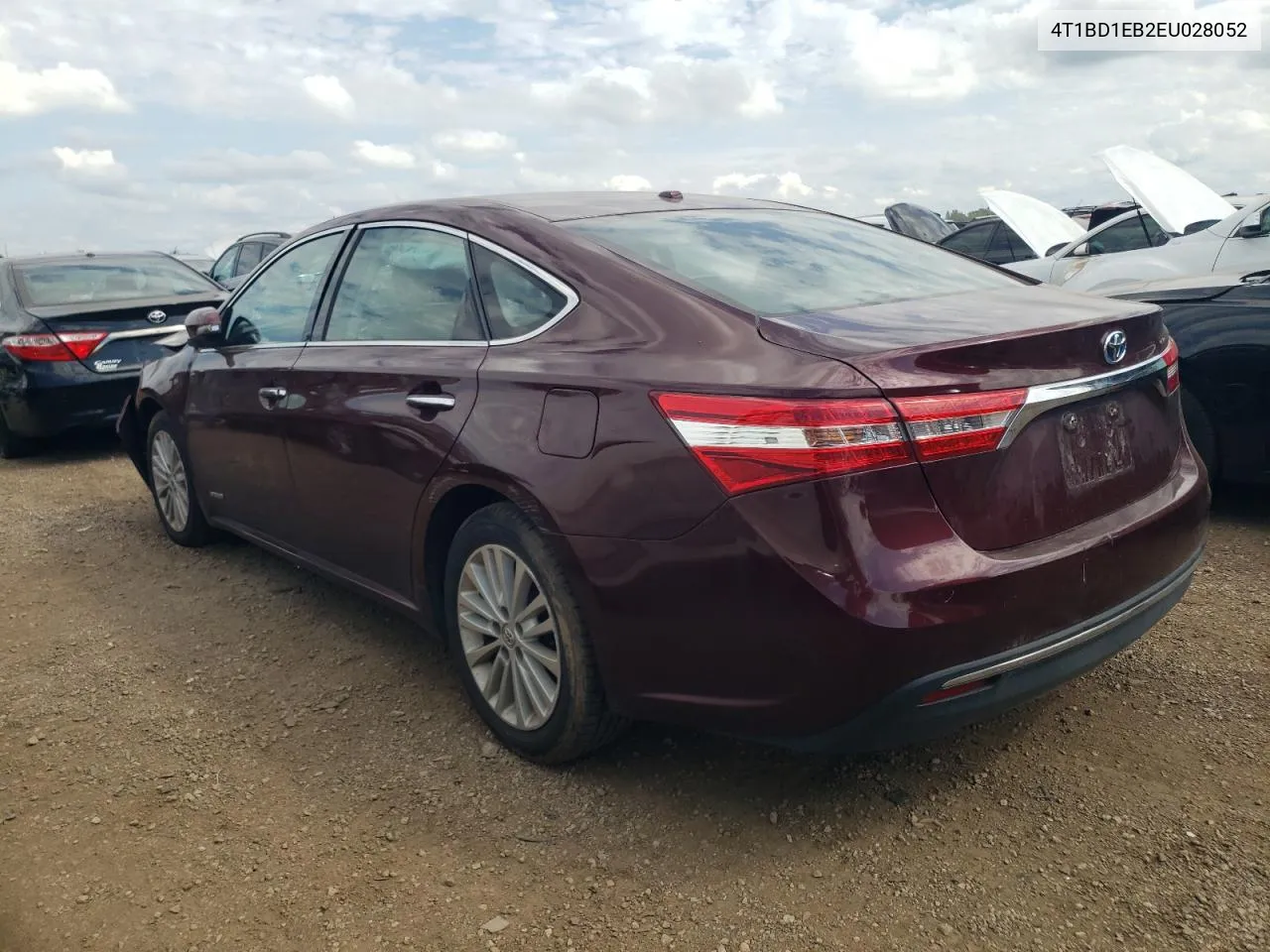 2014 Toyota Avalon Hybrid VIN: 4T1BD1EB2EU028052 Lot: 65421194