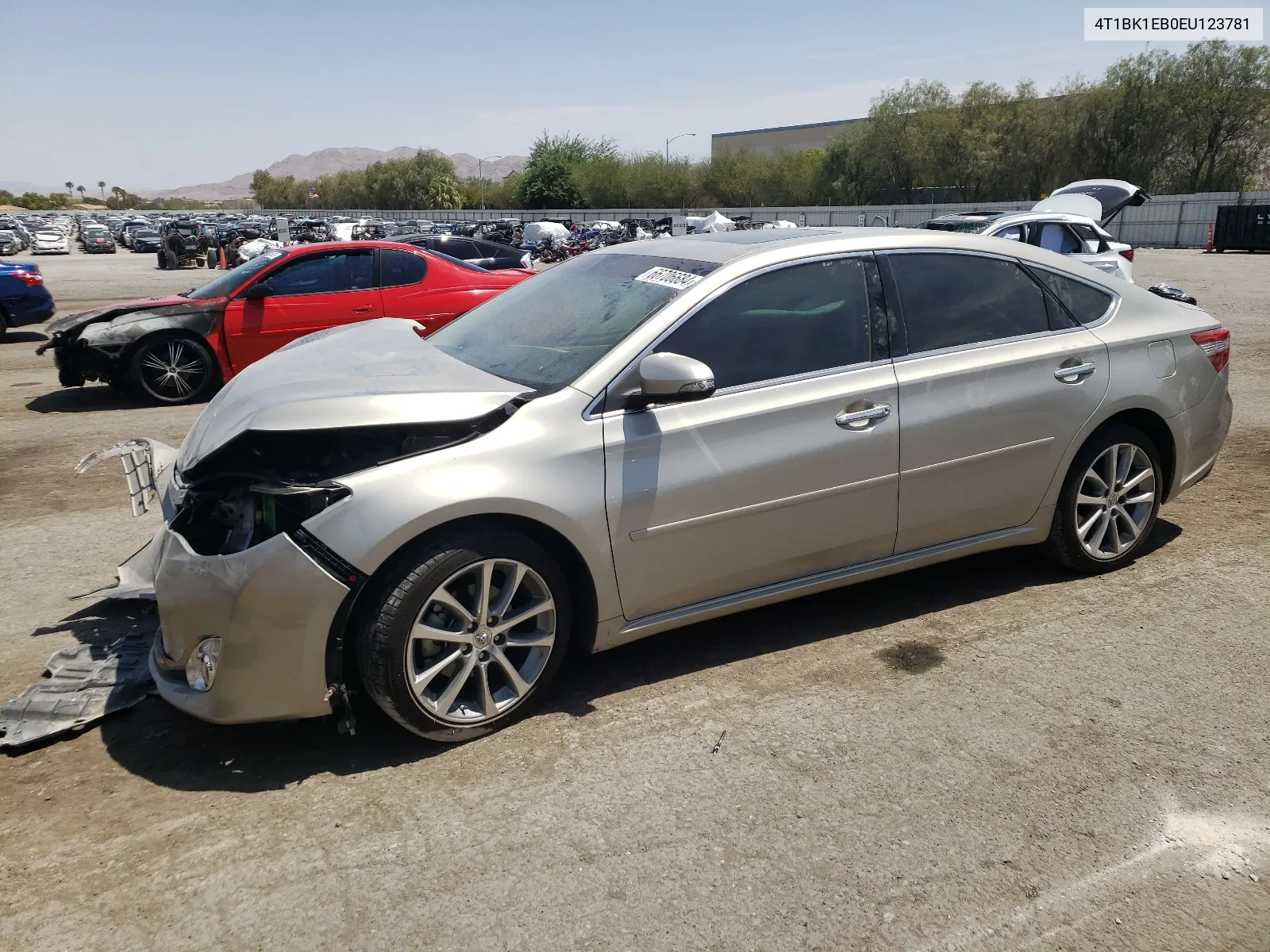 2014 Toyota Avalon Base VIN: 4T1BK1EB0EU123781 Lot: 66706684