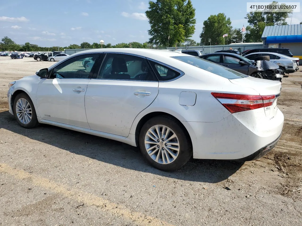 2014 Toyota Avalon Hybrid VIN: 4T1BD1EB2EU026107 Lot: 67164774