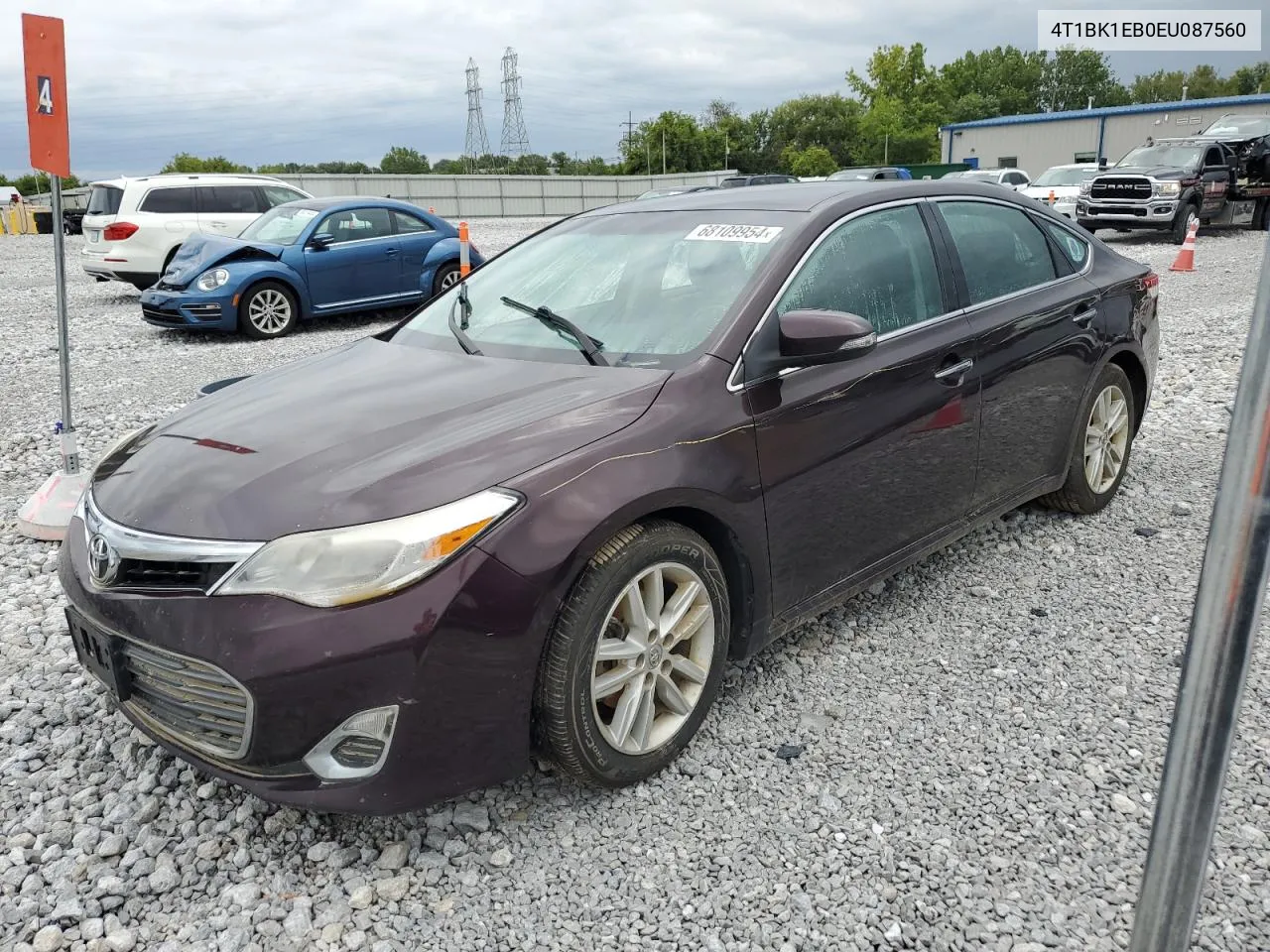 4T1BK1EB0EU087560 2014 Toyota Avalon Base