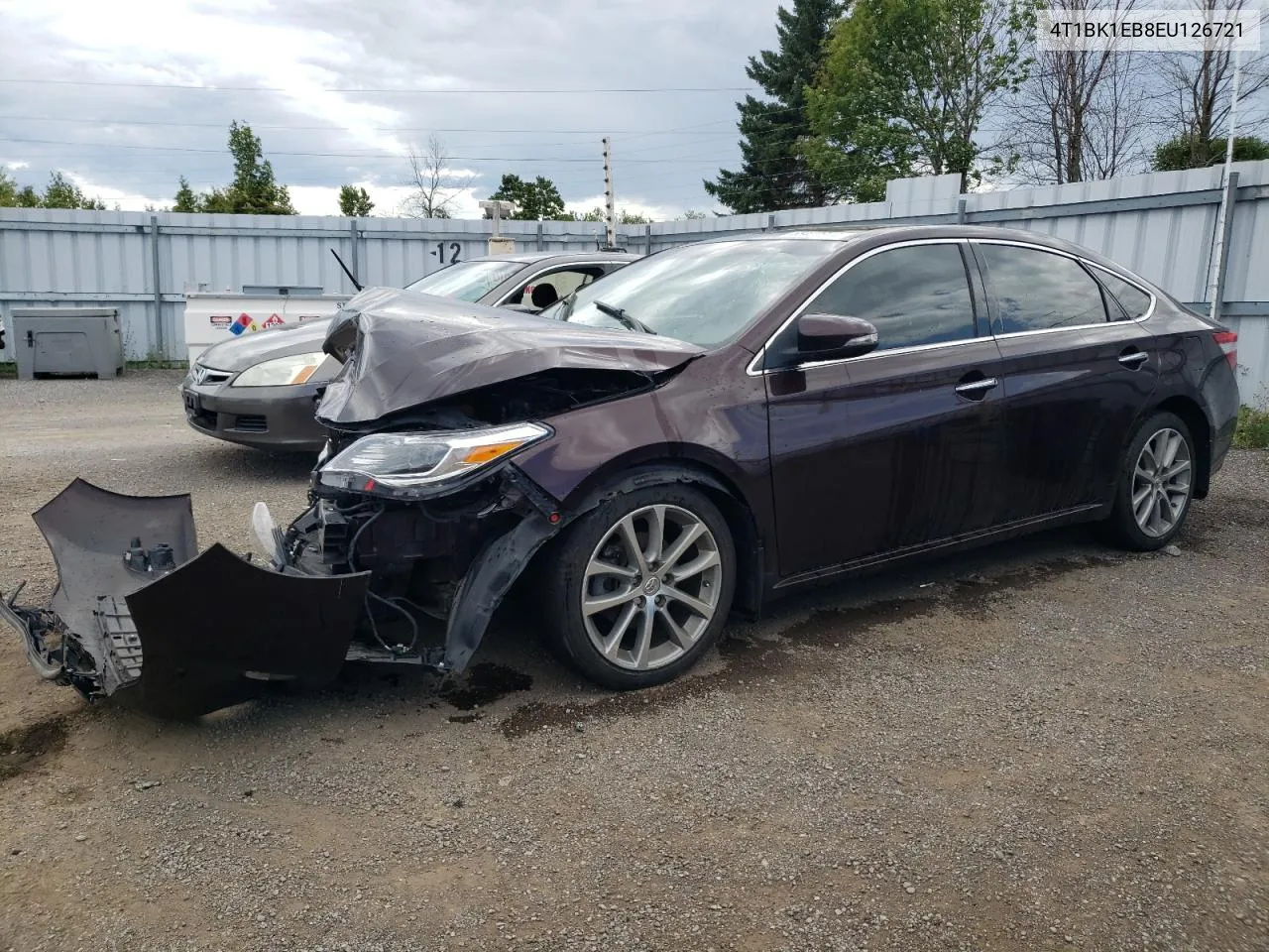 4T1BK1EB8EU126721 2014 Toyota Avalon Base