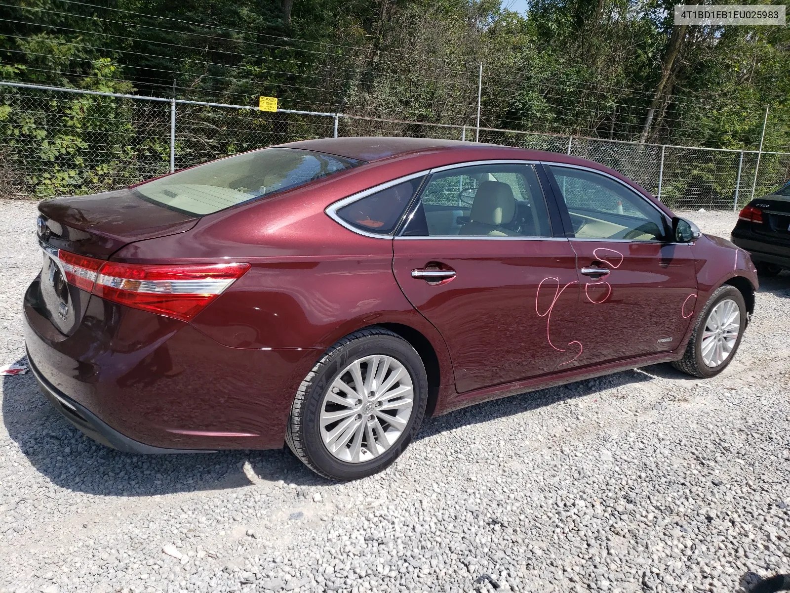 2014 Toyota Avalon Hybrid VIN: 4T1BD1EB1EU025983 Lot: 68448724