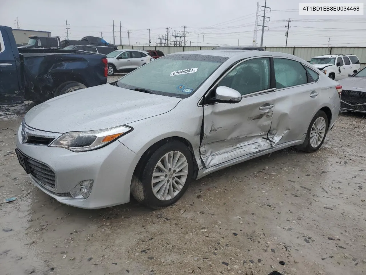 2014 Toyota Avalon Hybrid VIN: 4T1BD1EB8EU034468 Lot: 69049864