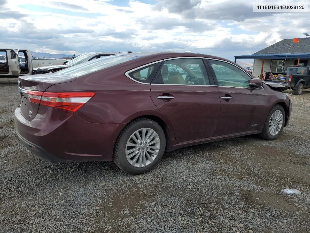 2014 Toyota Avalon Hybrid VIN: 4T1BD1EB4EU028120 Lot: 69098494